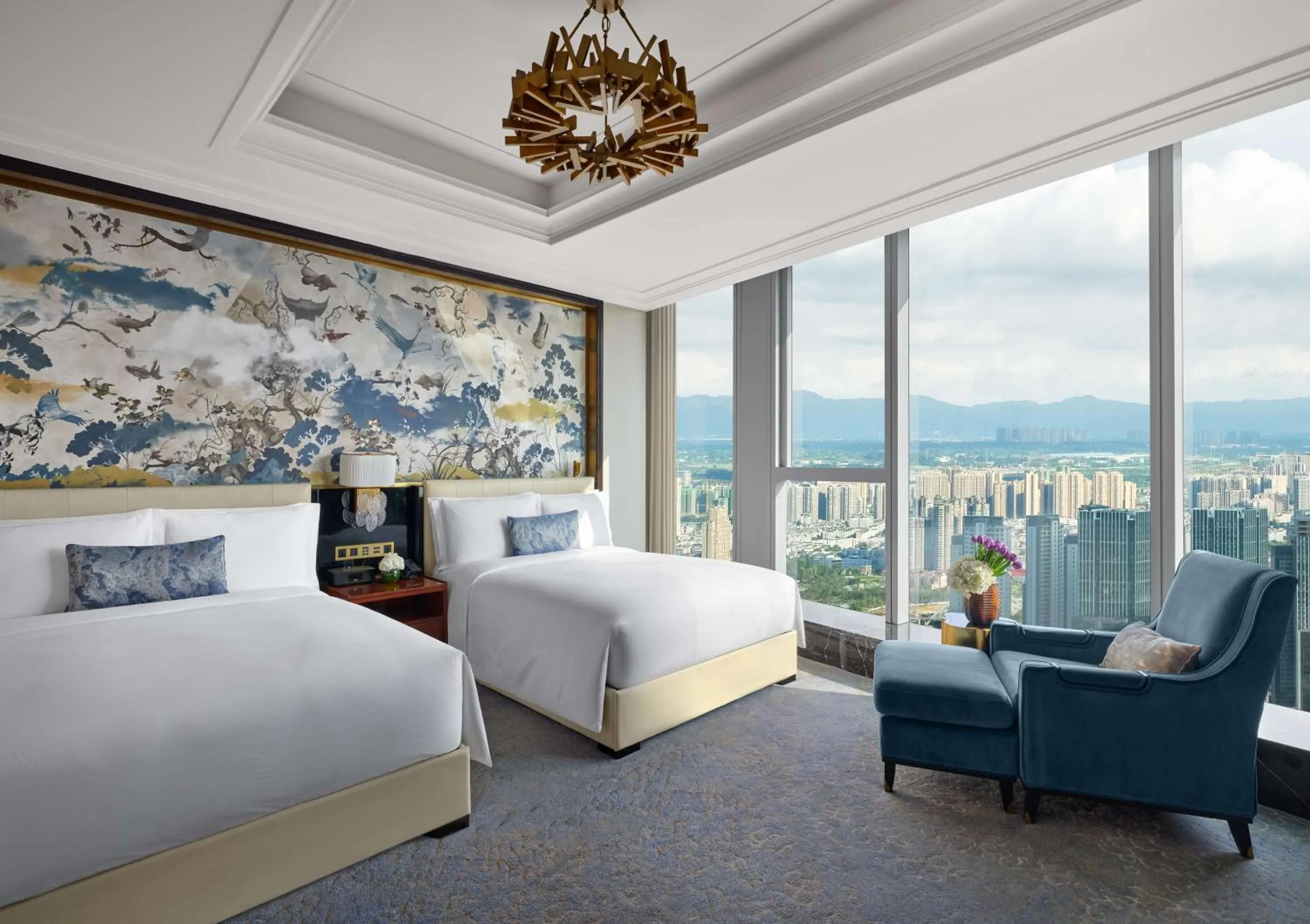 Bed in Waldorf Astoria Chengdu