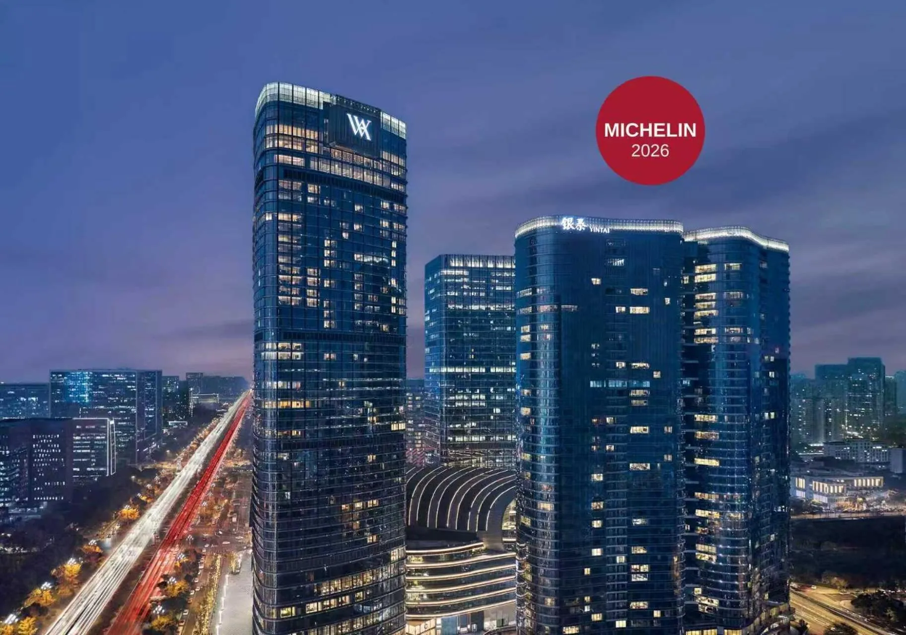 Property building in Waldorf Astoria Chengdu