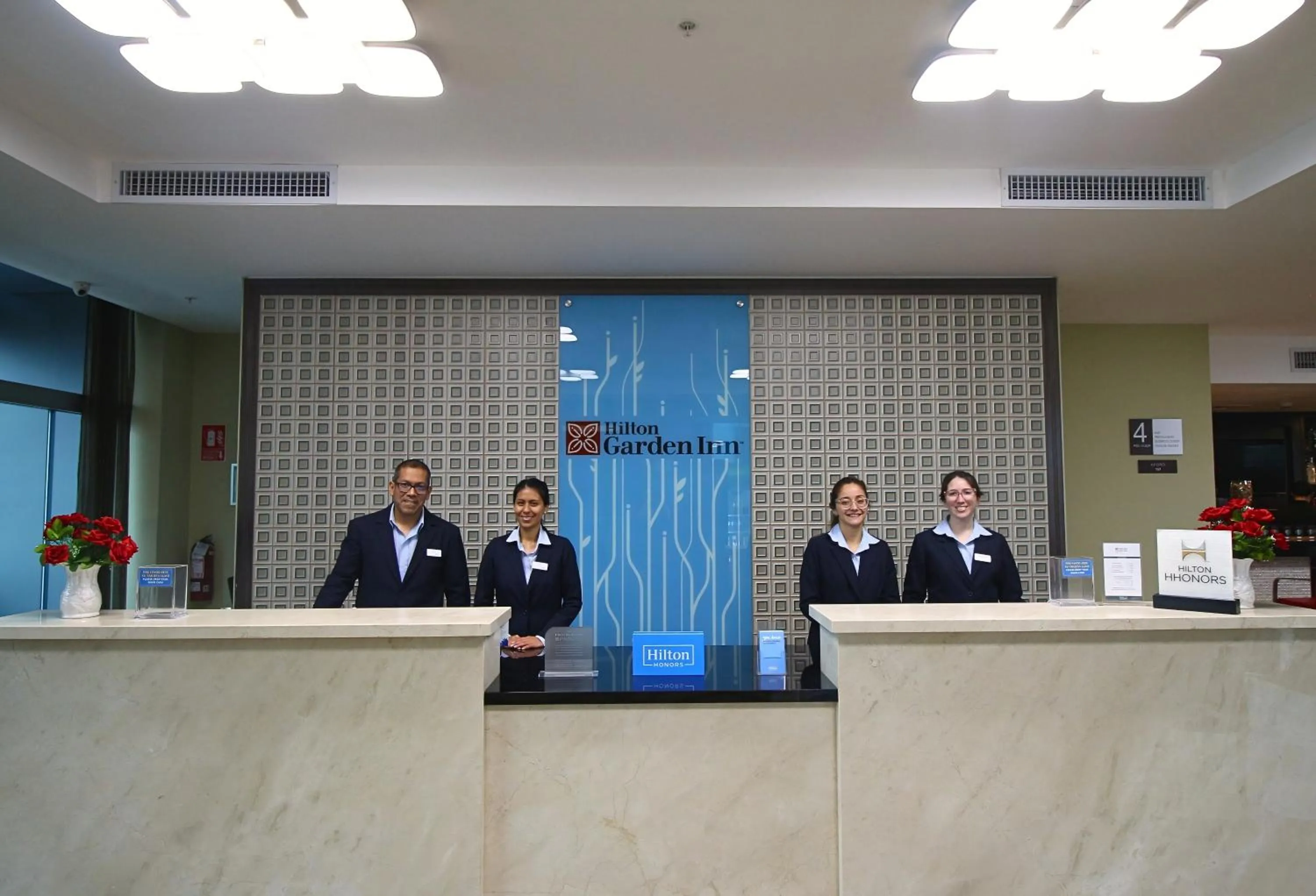 Lobby or reception in Hilton Garden Inn Lima Surco