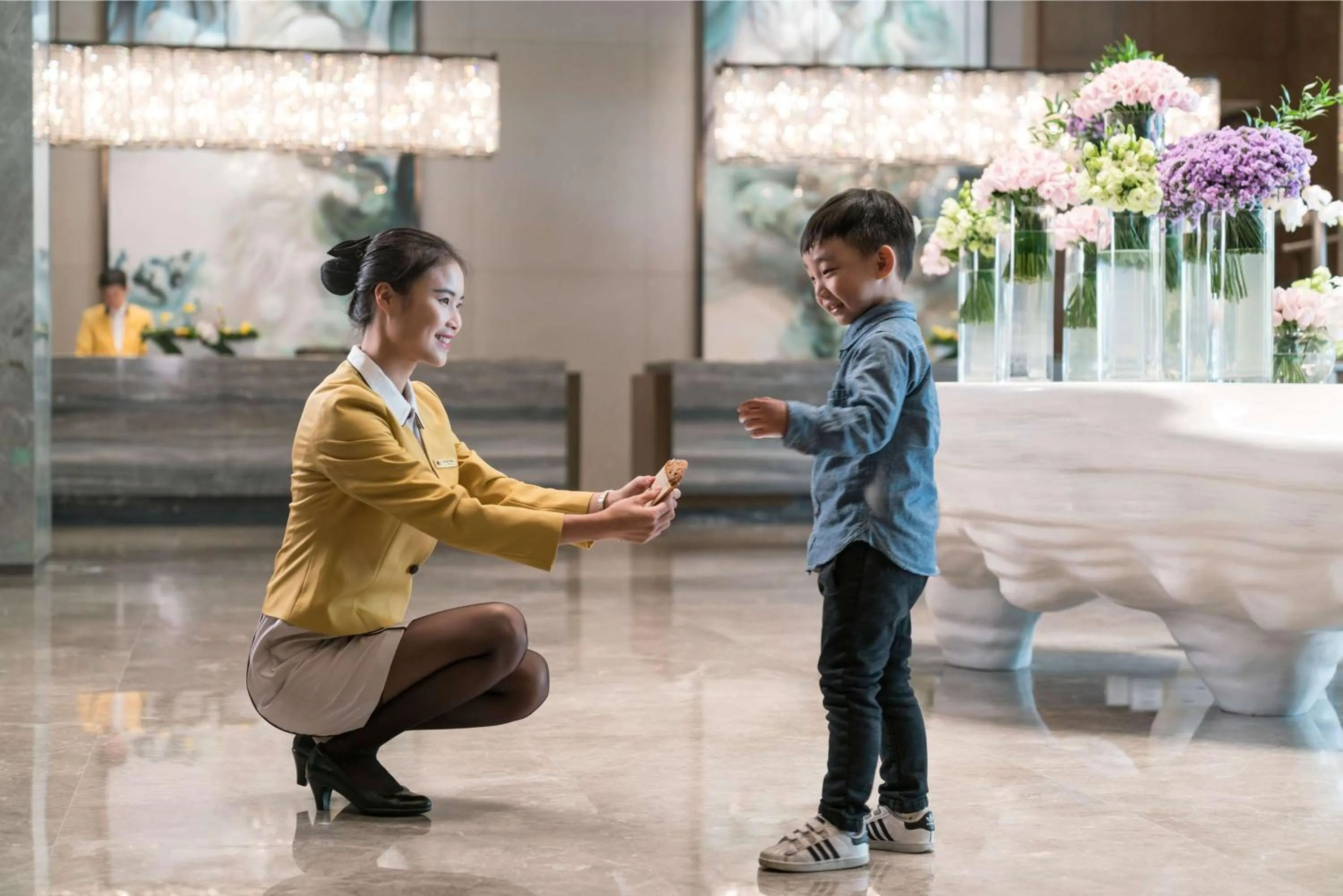 Lobby or reception in DoubleTree by Hilton Hotel Shiyan