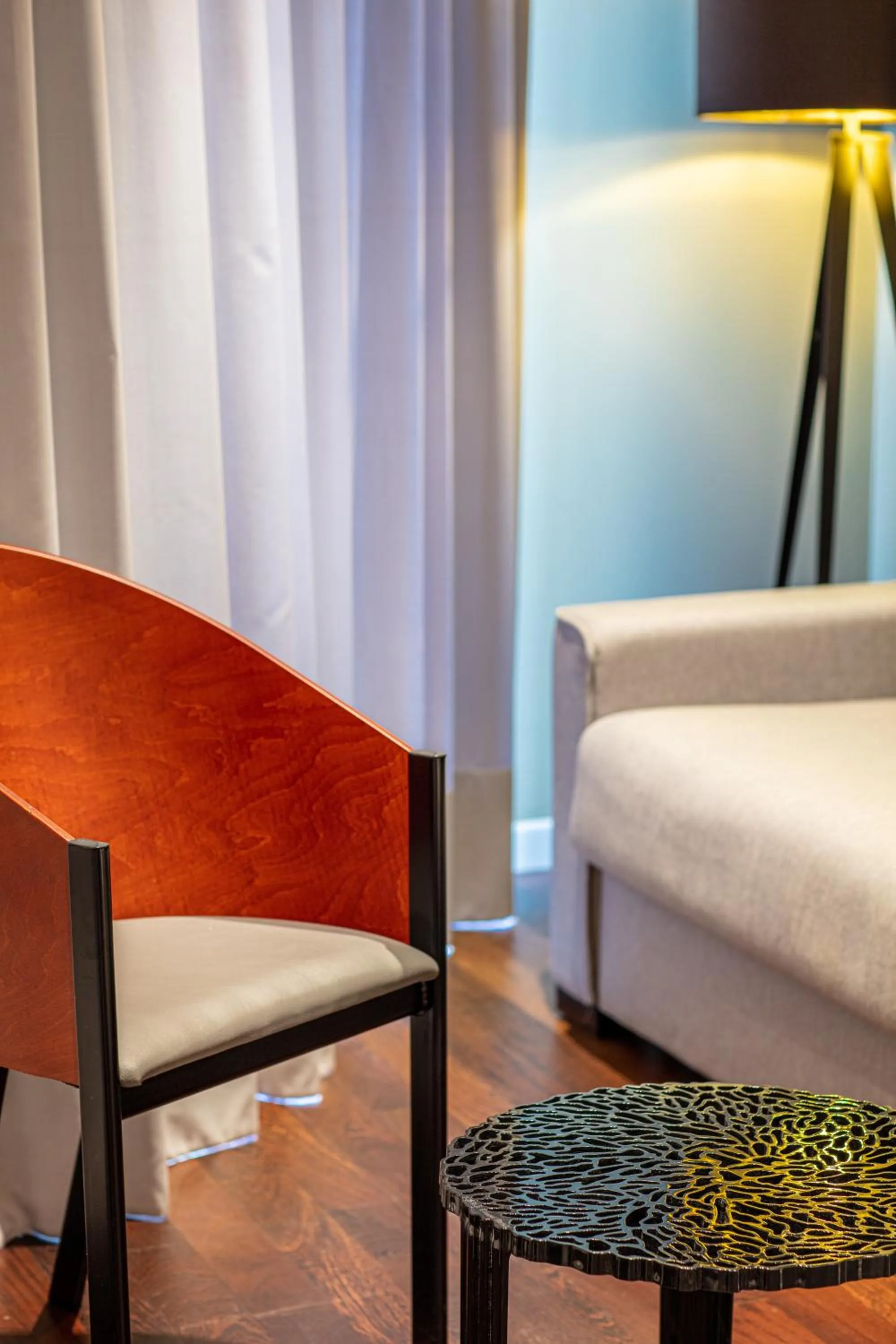 Bedroom in Monaco Suites Hotel