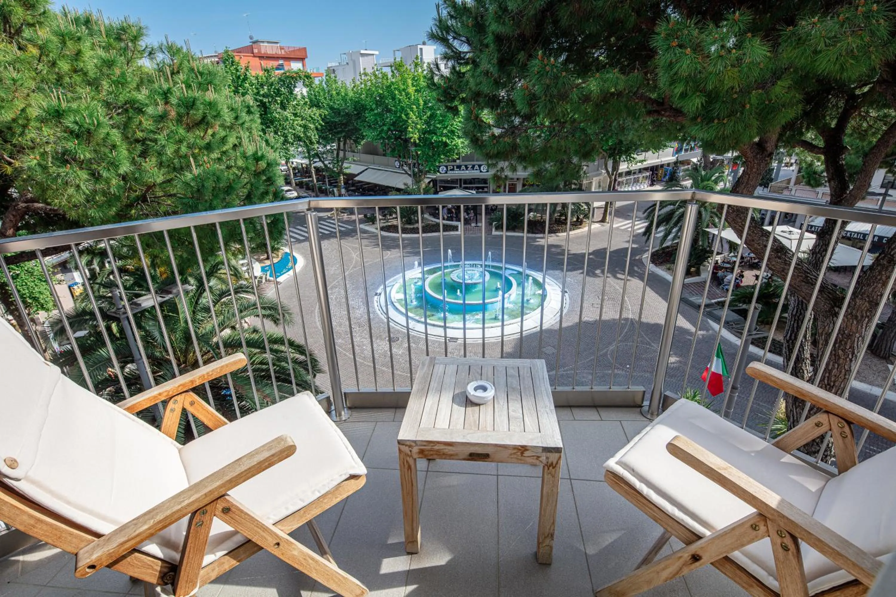 City view in Monaco Suites Hotel