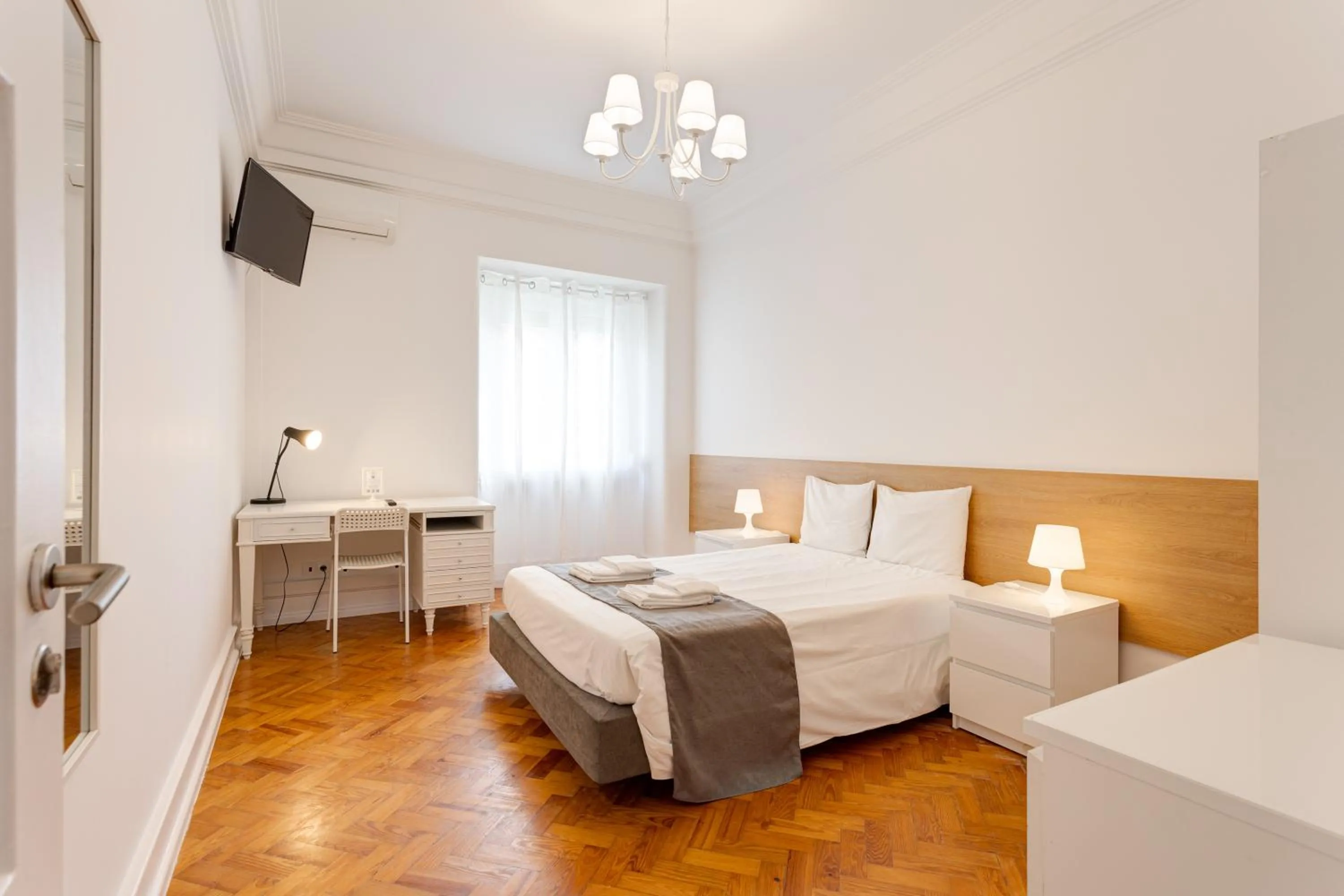 Bedroom, Bed in Home Out Rooms & Apartments