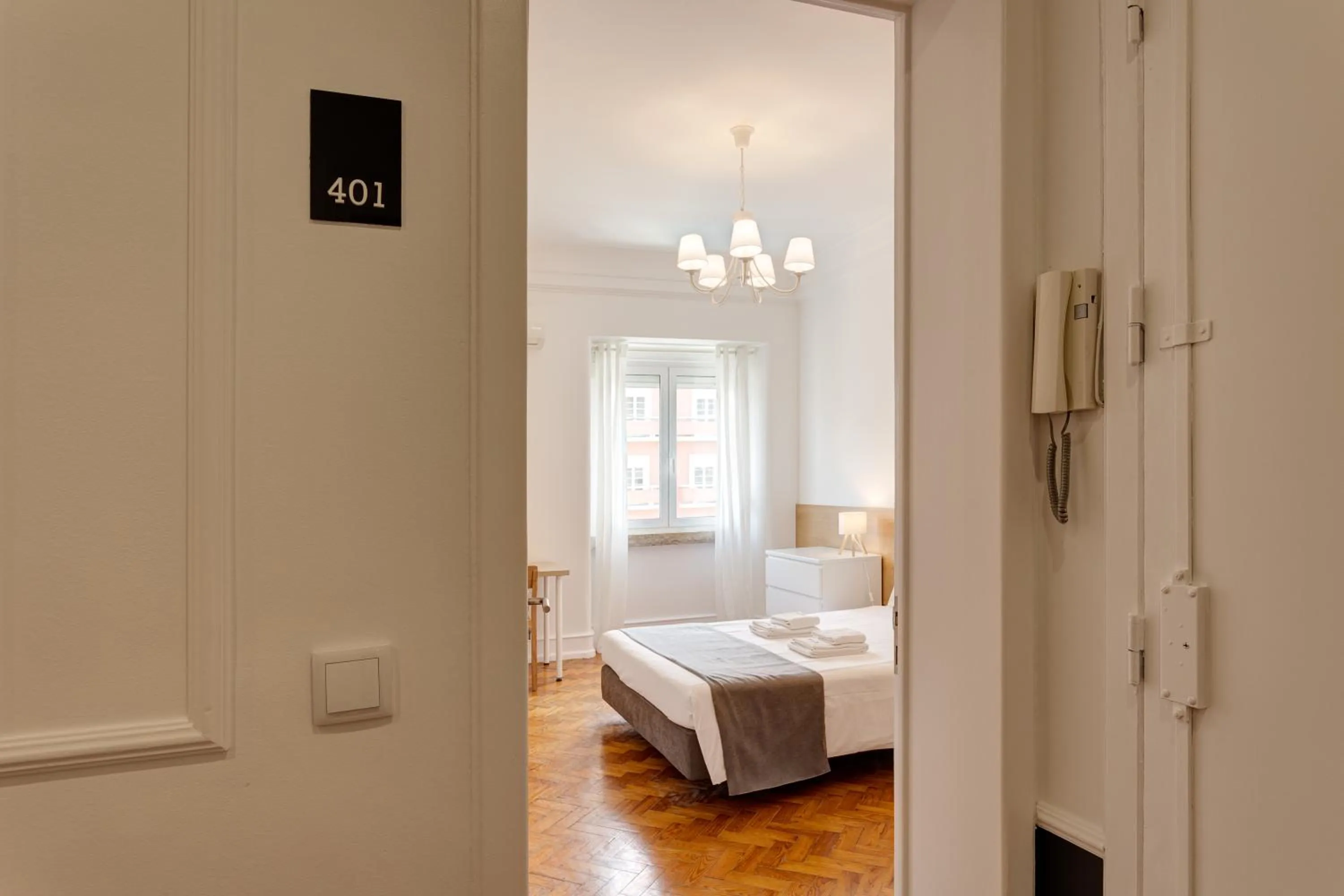 Bedroom, Bed in Home Out Rooms & Apartments