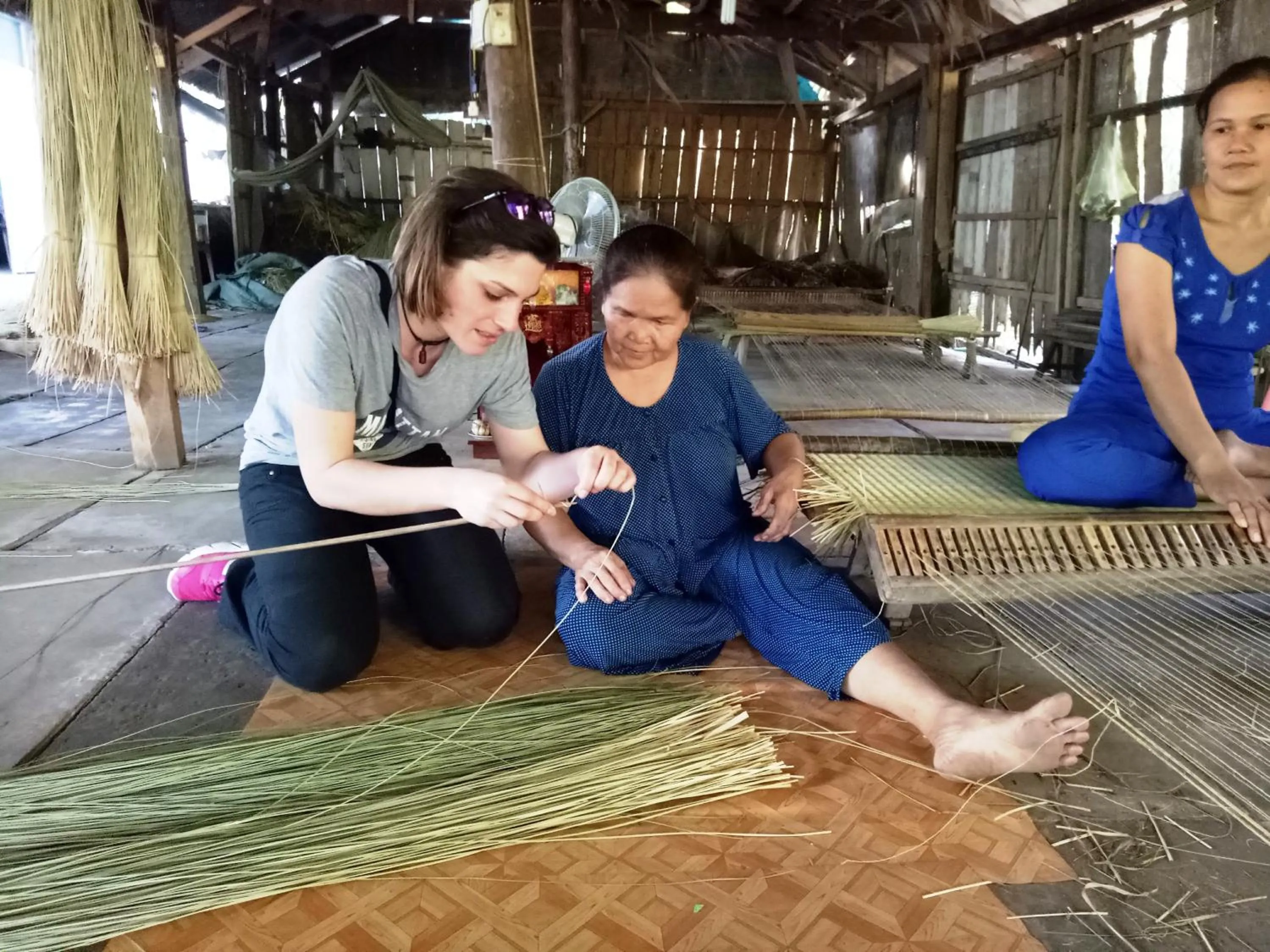 Property building in Ben Tre Farm Stay