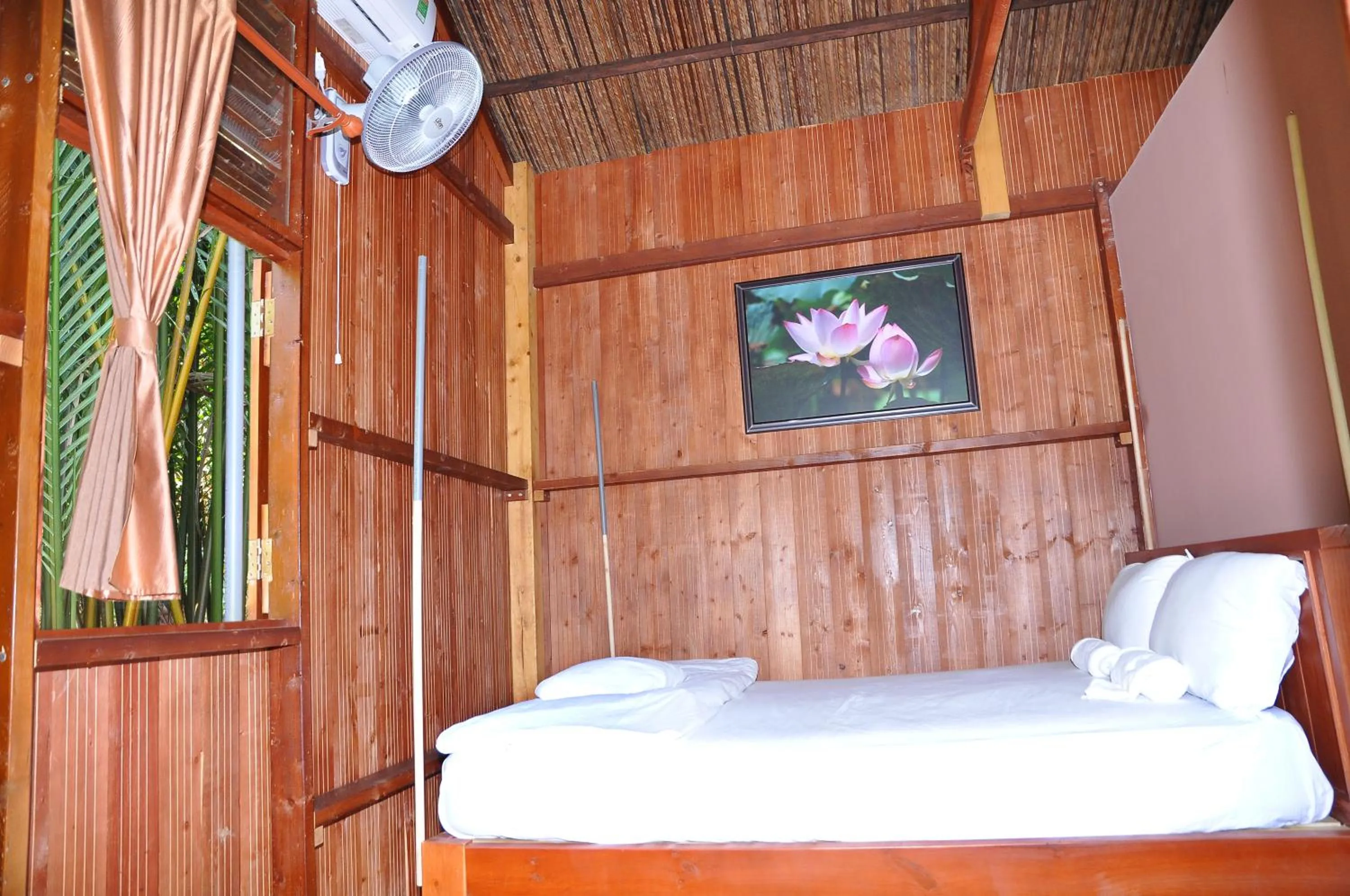 Bed in Ben Tre Farm Stay