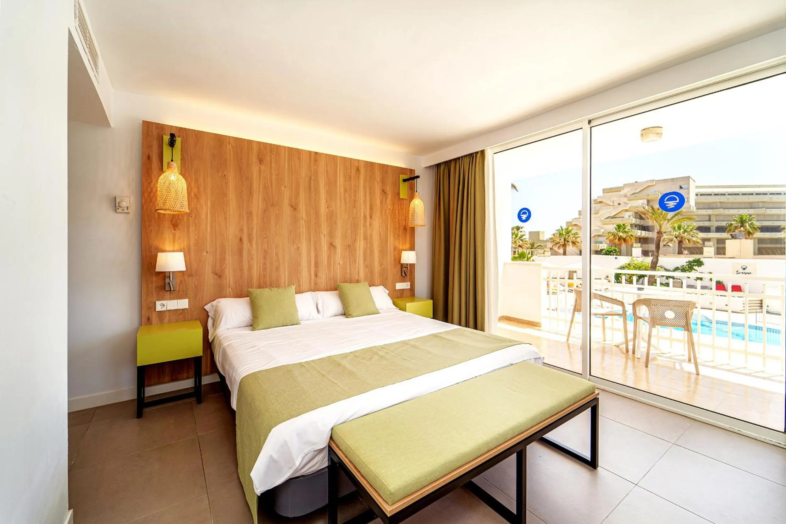 View (from property/room), Bed in Ibersol Siurell