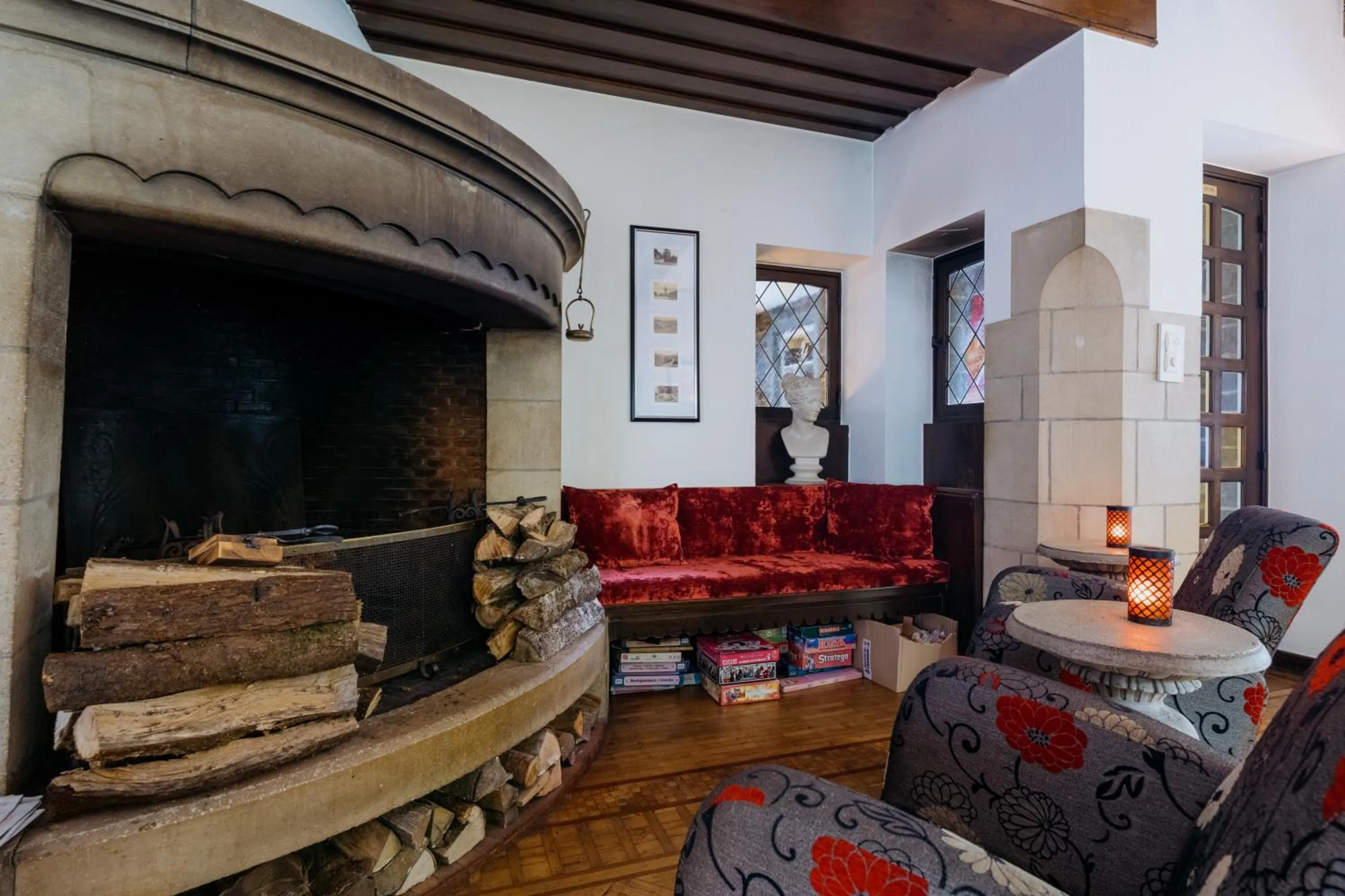 Living room in Hotel L'eau Vive