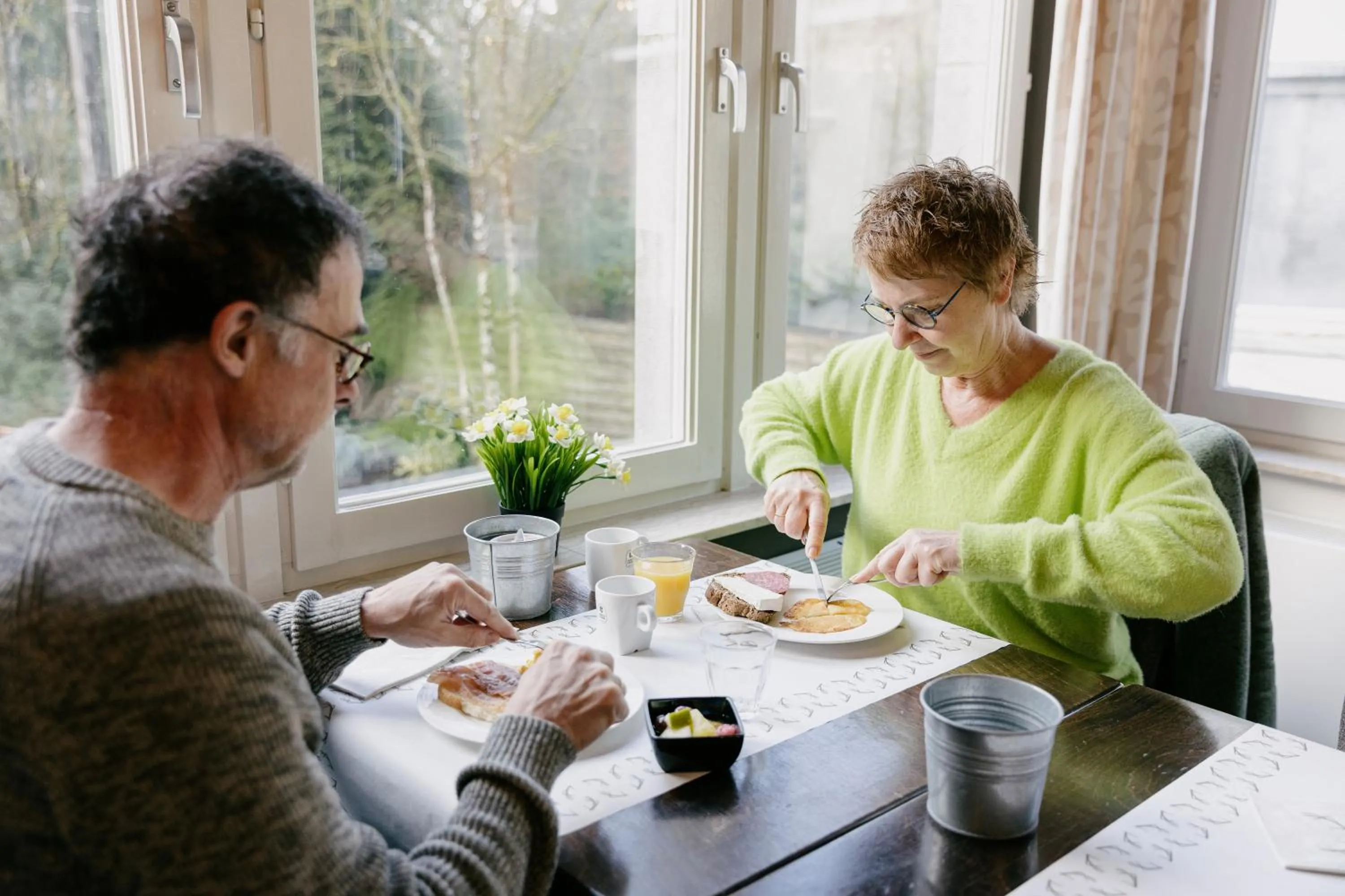 Breakfast in Hotel L'eau Vive