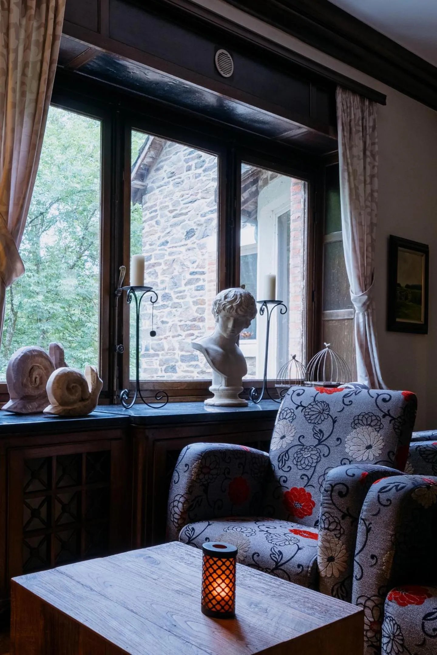 Living room in Hotel L'eau Vive