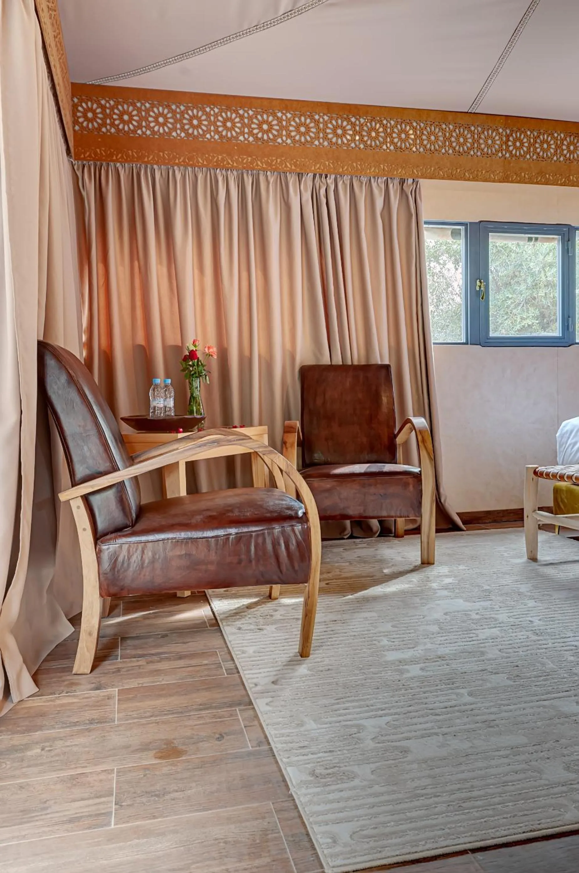 Seating area in Ferme Sidi Safou & Spa