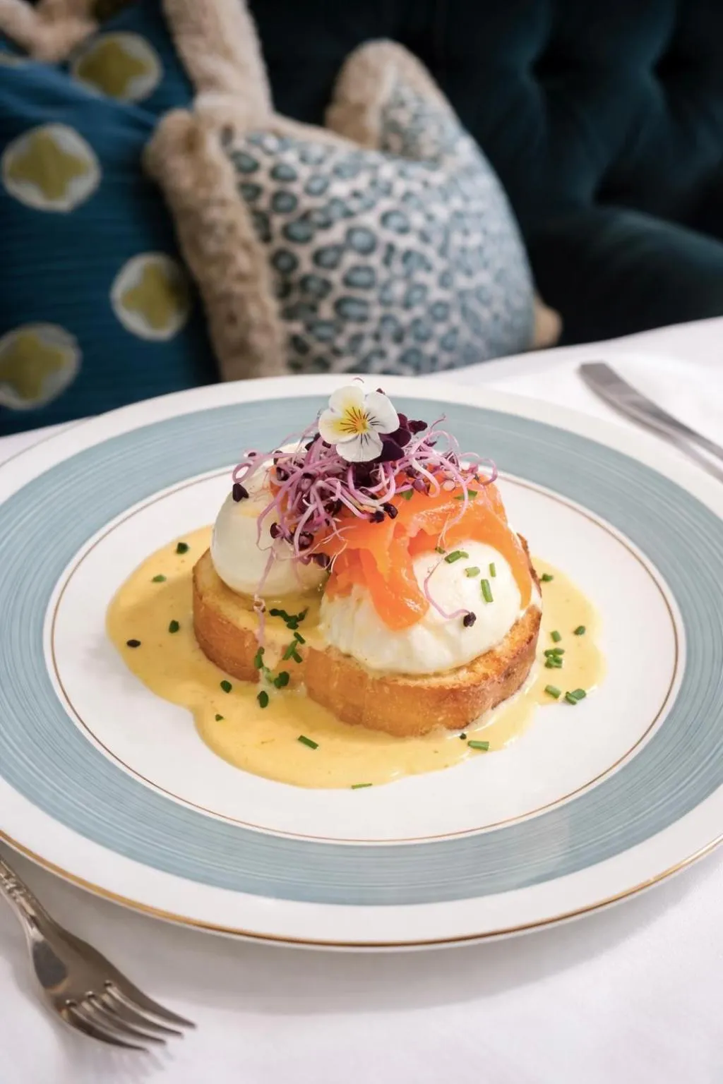 English/Irish breakfast in Hotel Van Cleef