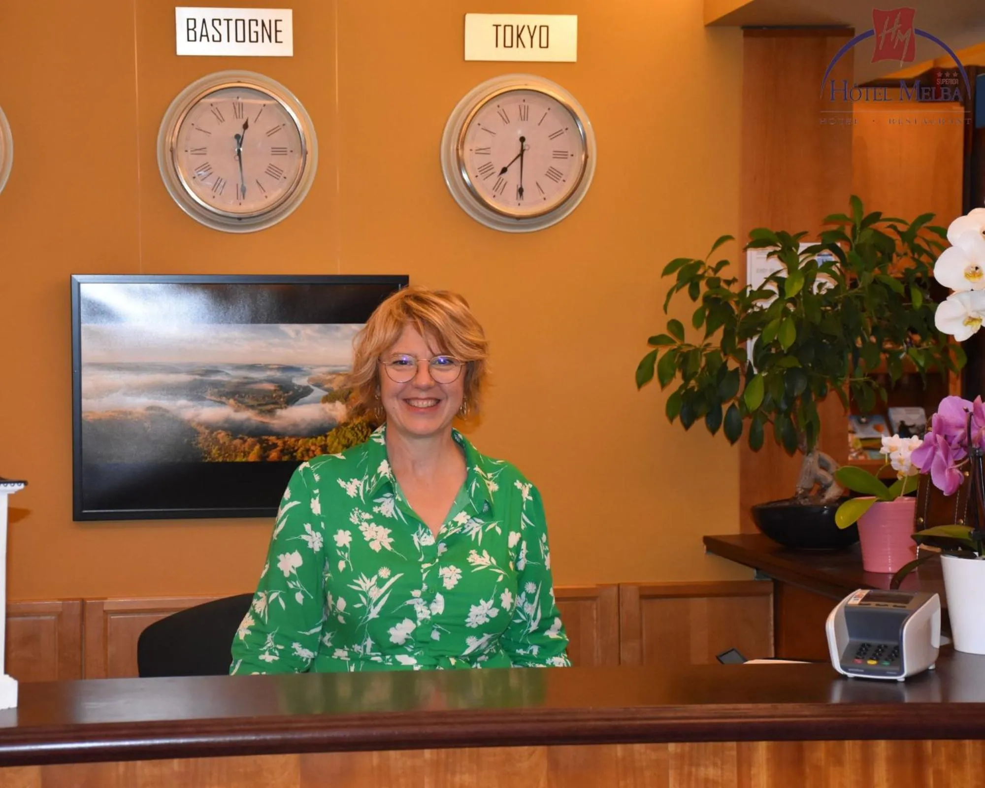 Lobby or reception in Hotel Melba