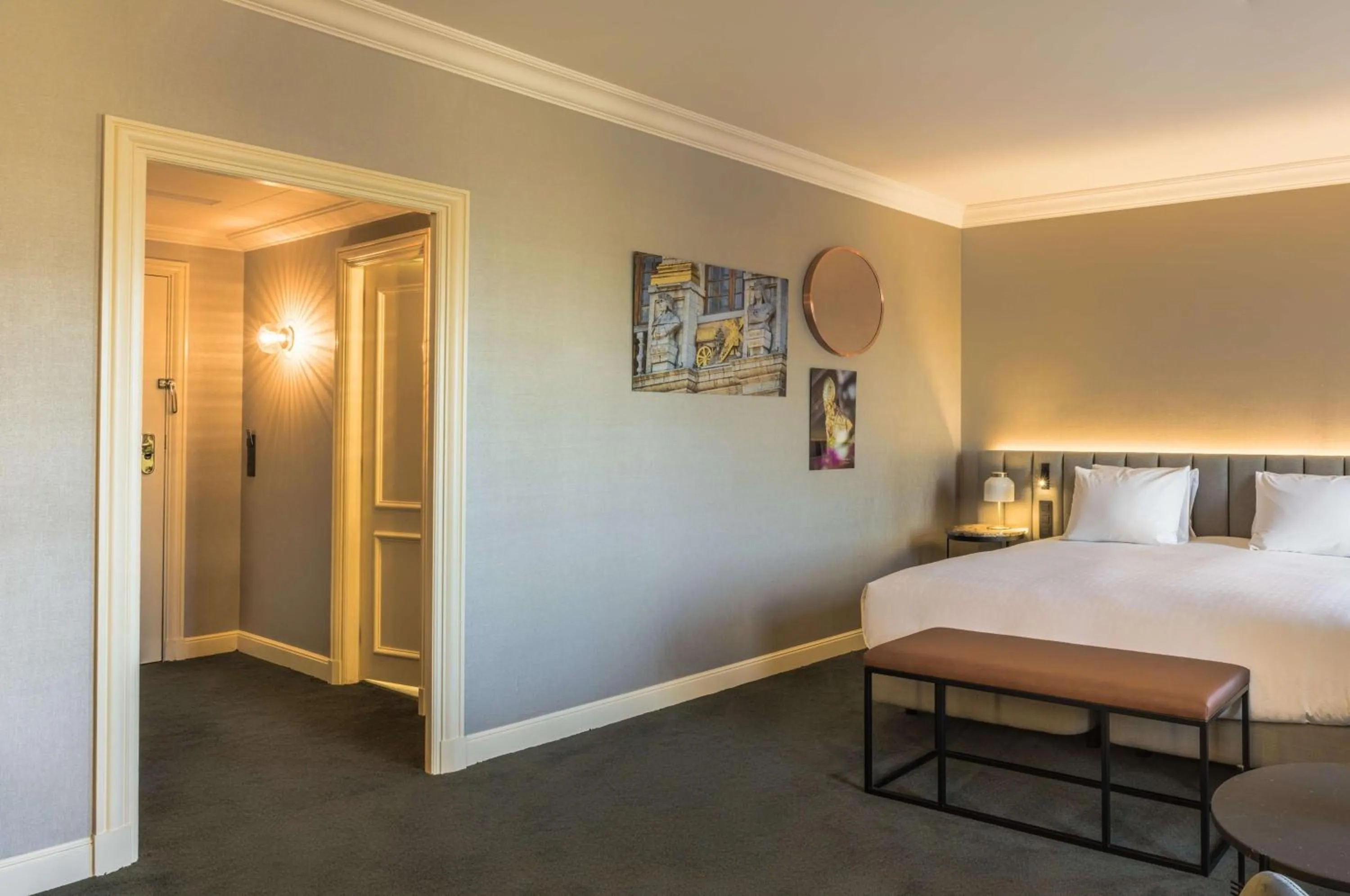 Bed in Hilton Brussels Grand Place