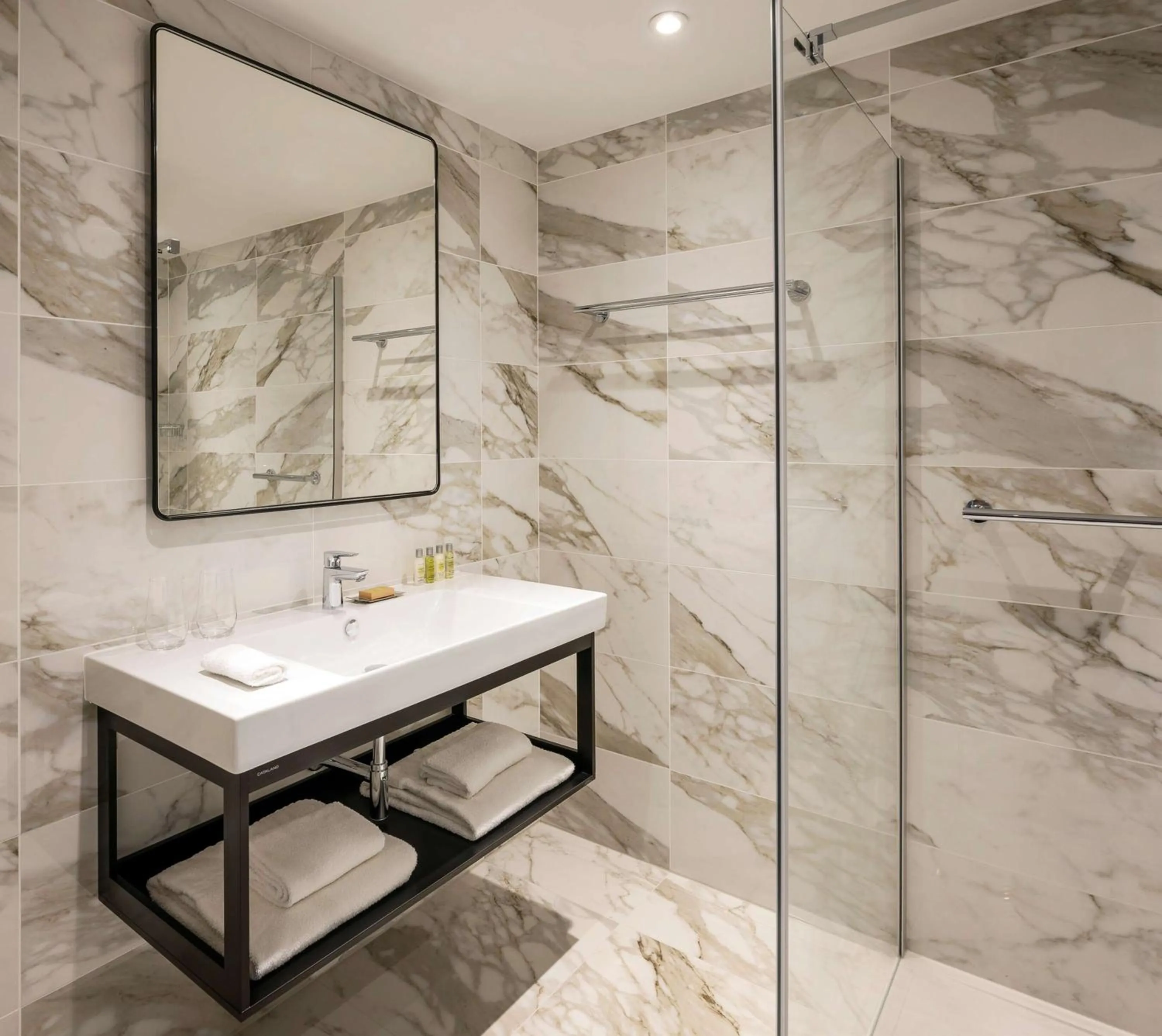 Bathroom in Hilton Brussels Grand Place