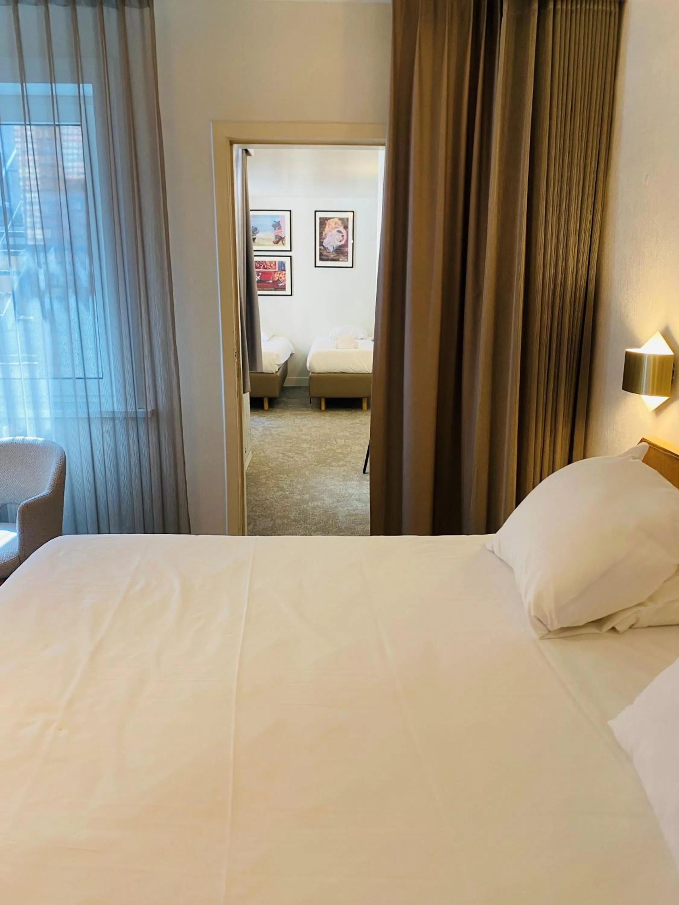 Bedroom, Bed in Hotel Prado