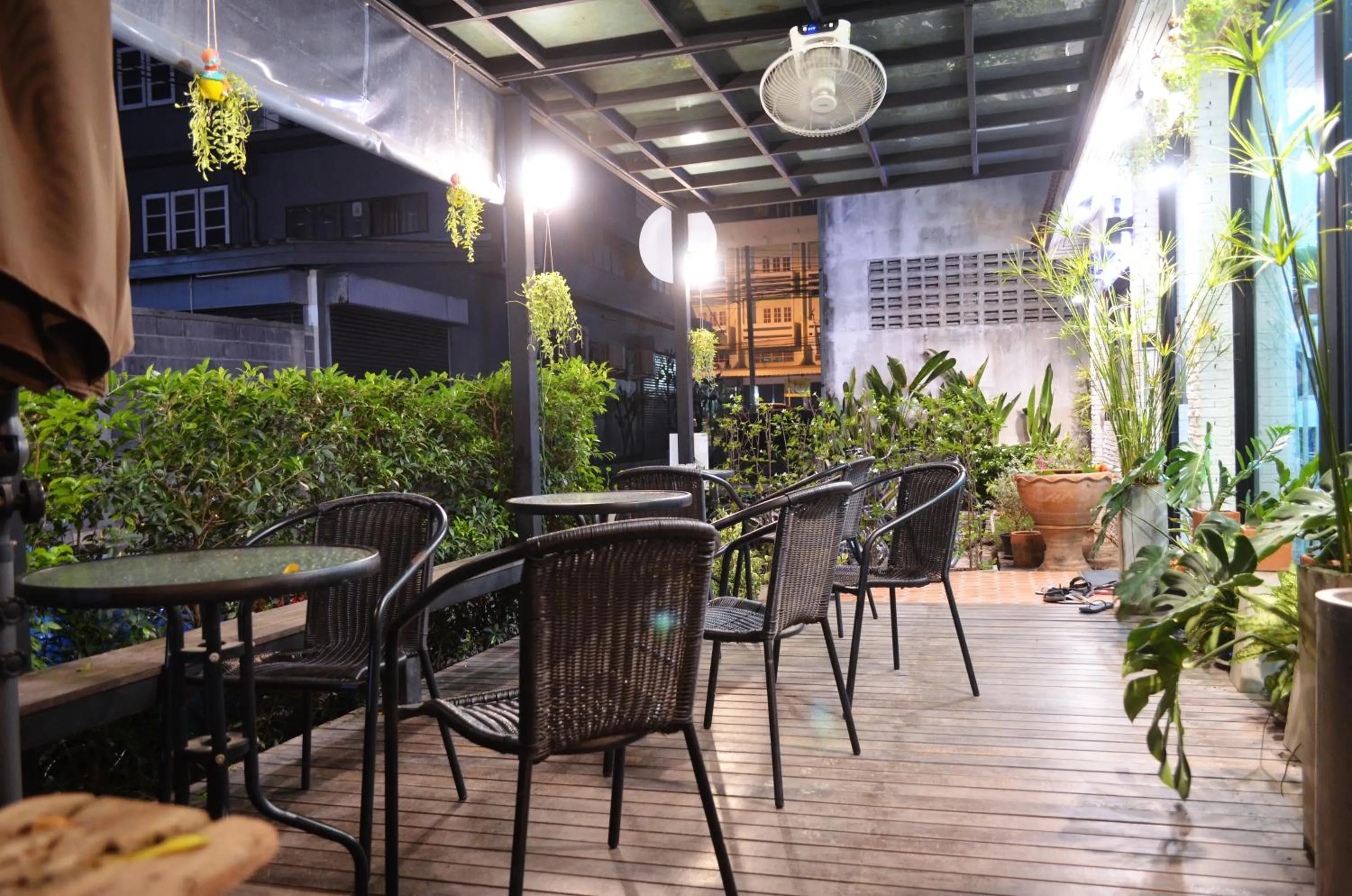 Balcony/Terrace in Early Bird Hostel Ayutthaya