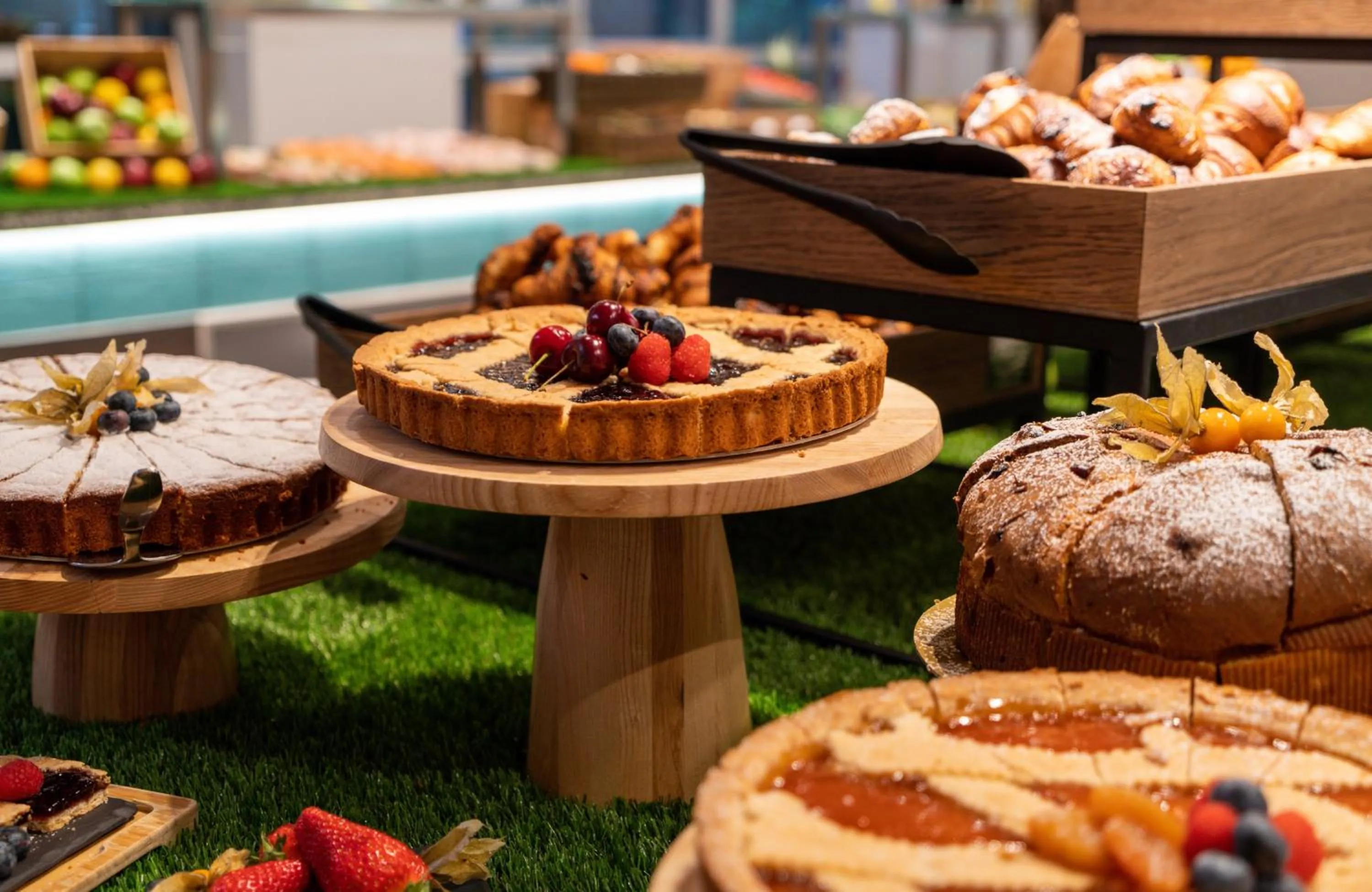 Buffet breakfast in NYX Hotel Milan by Leonardo Hotels