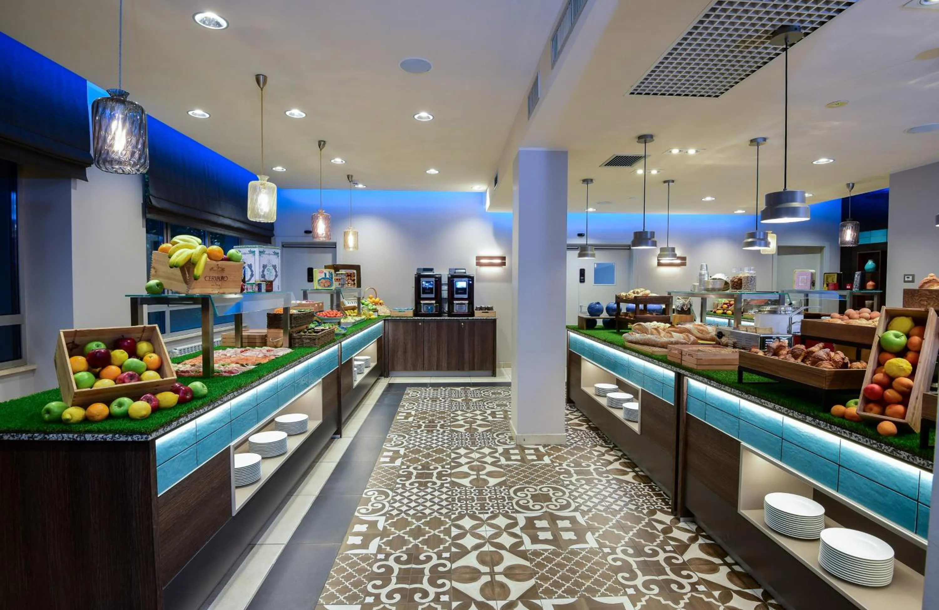 Buffet breakfast in NYX Hotel Milan by Leonardo Hotels