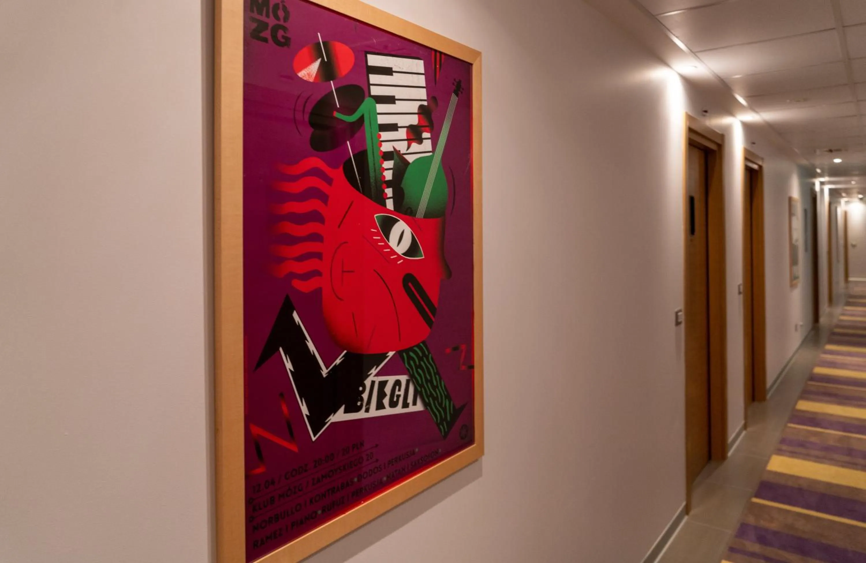 Decorative detail in NYX Hotel Milan by Leonardo Hotels