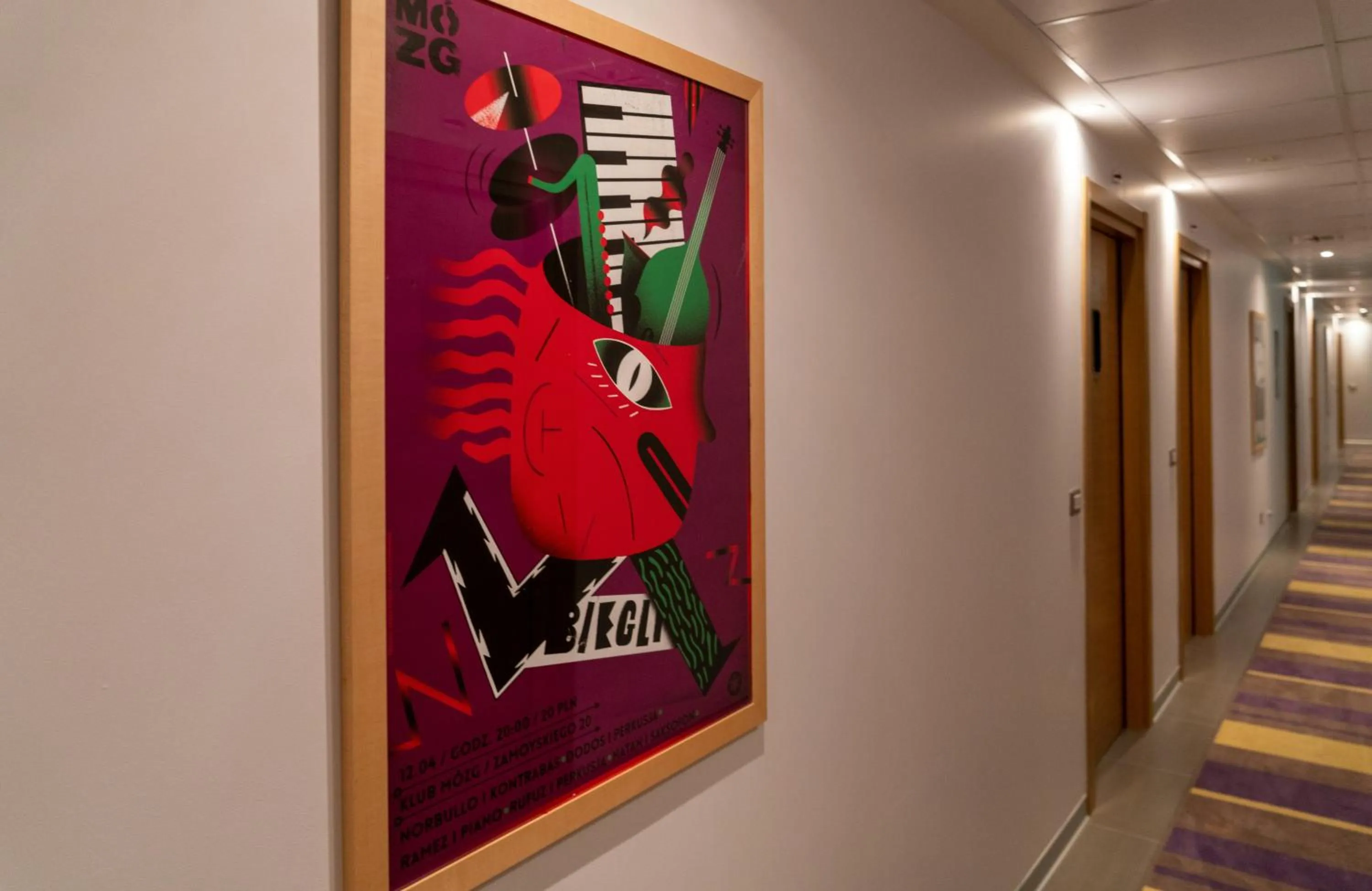 Decorative detail in NYX Hotel Milan by Leonardo Hotels