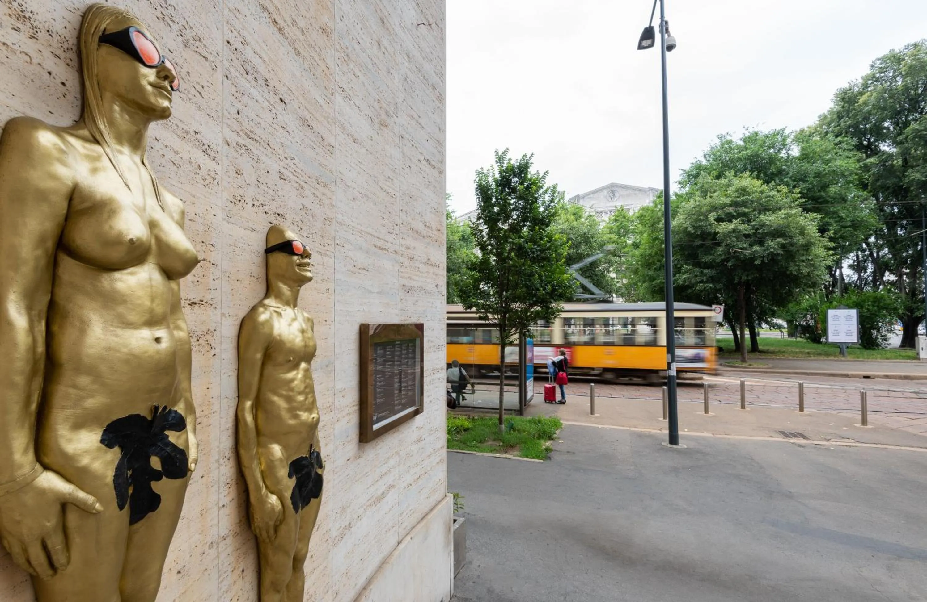 Decorative detail in NYX Hotel Milan by Leonardo Hotels