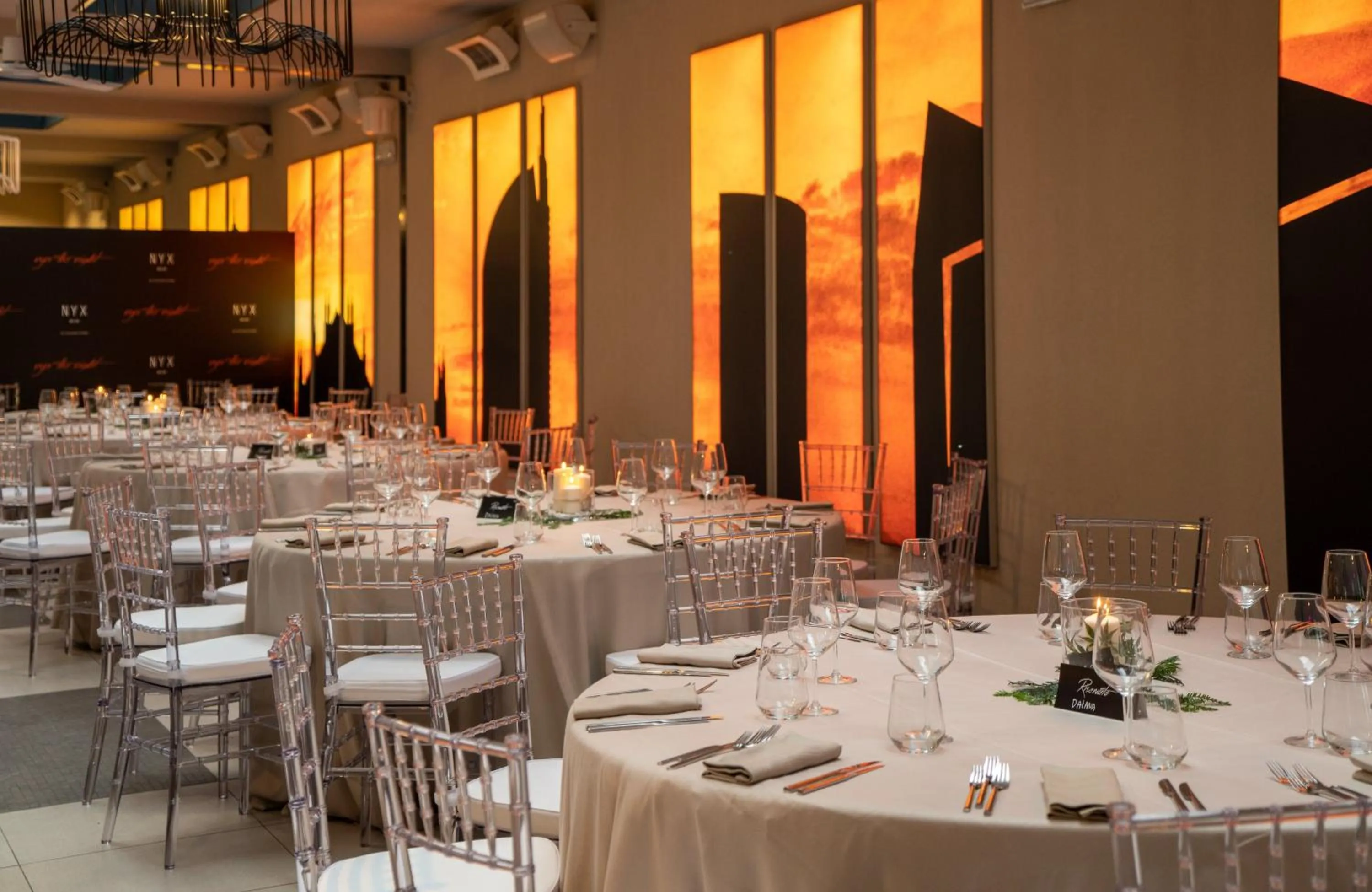 Meeting/conference room in NYX Hotel Milan by Leonardo Hotels