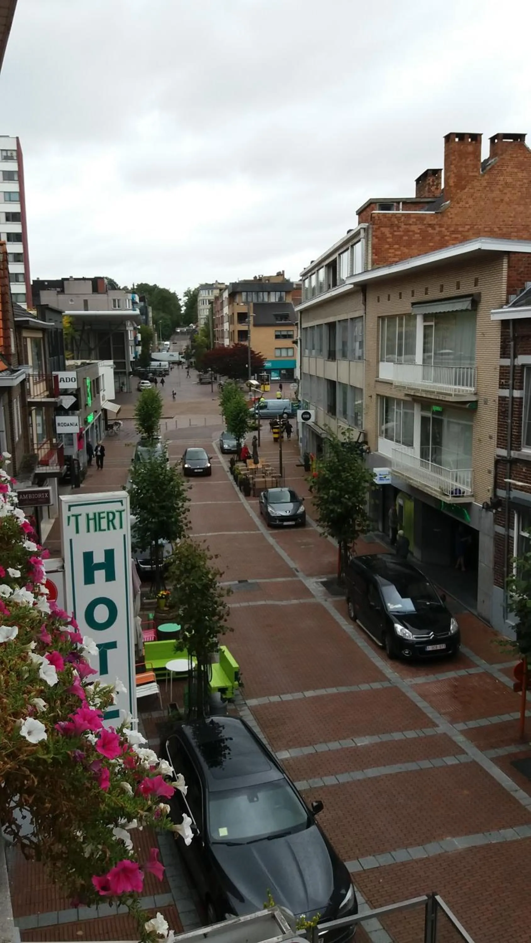 City view in Hotel 'T Hert