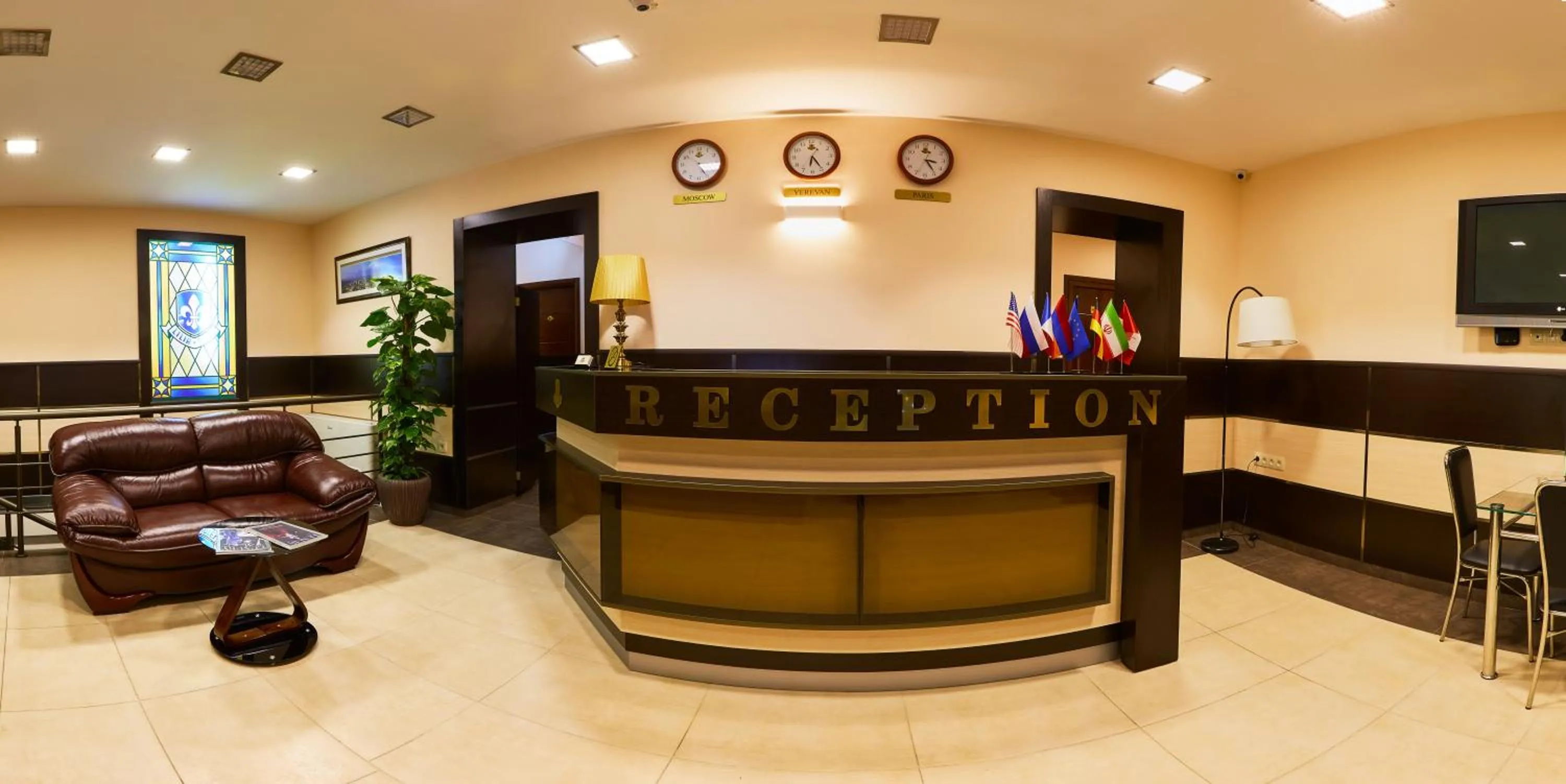 Lobby or reception in Hotel Lilia Yerevan