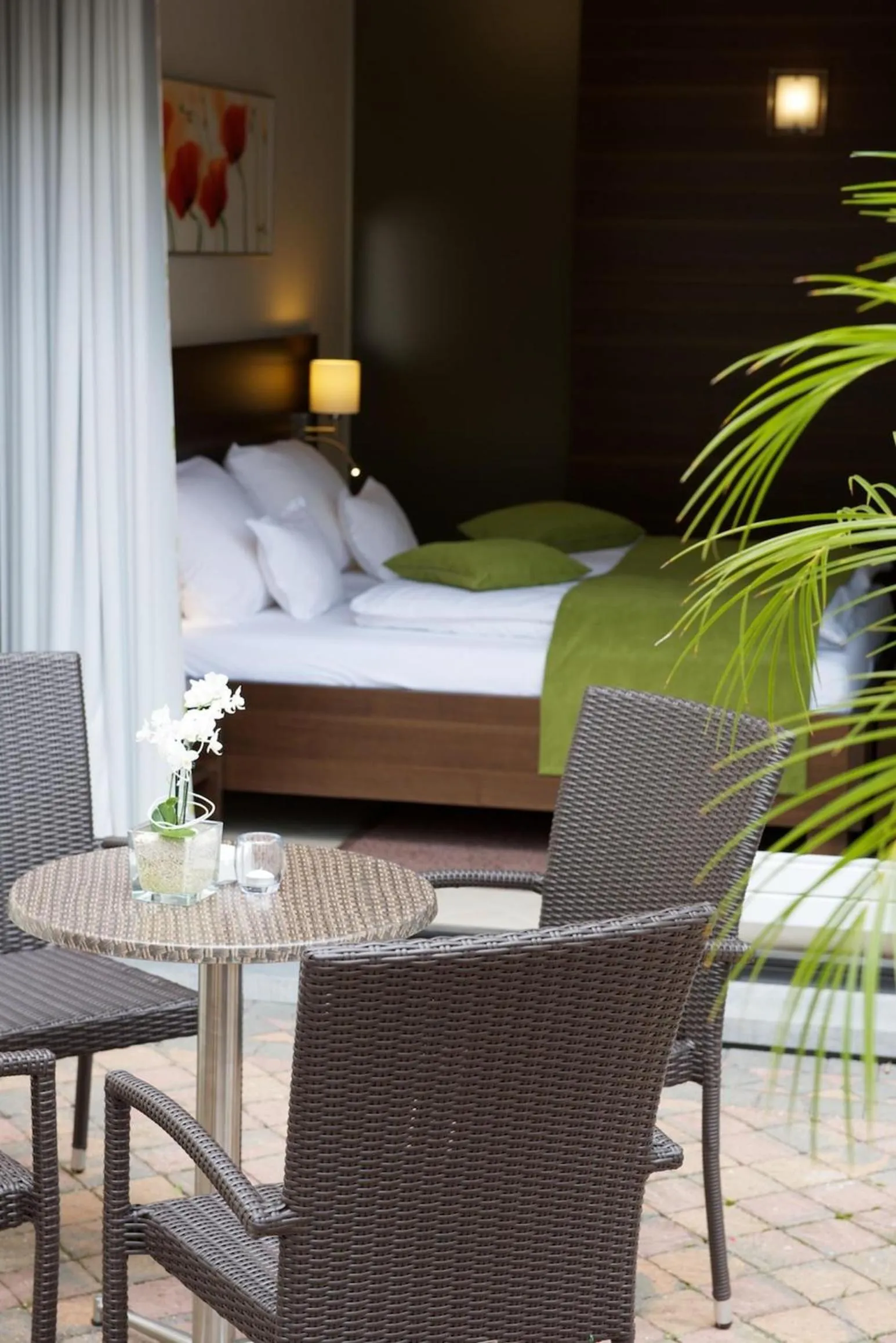 Balcony/Terrace, Bed in Relax-Hotel Pip-Margraff