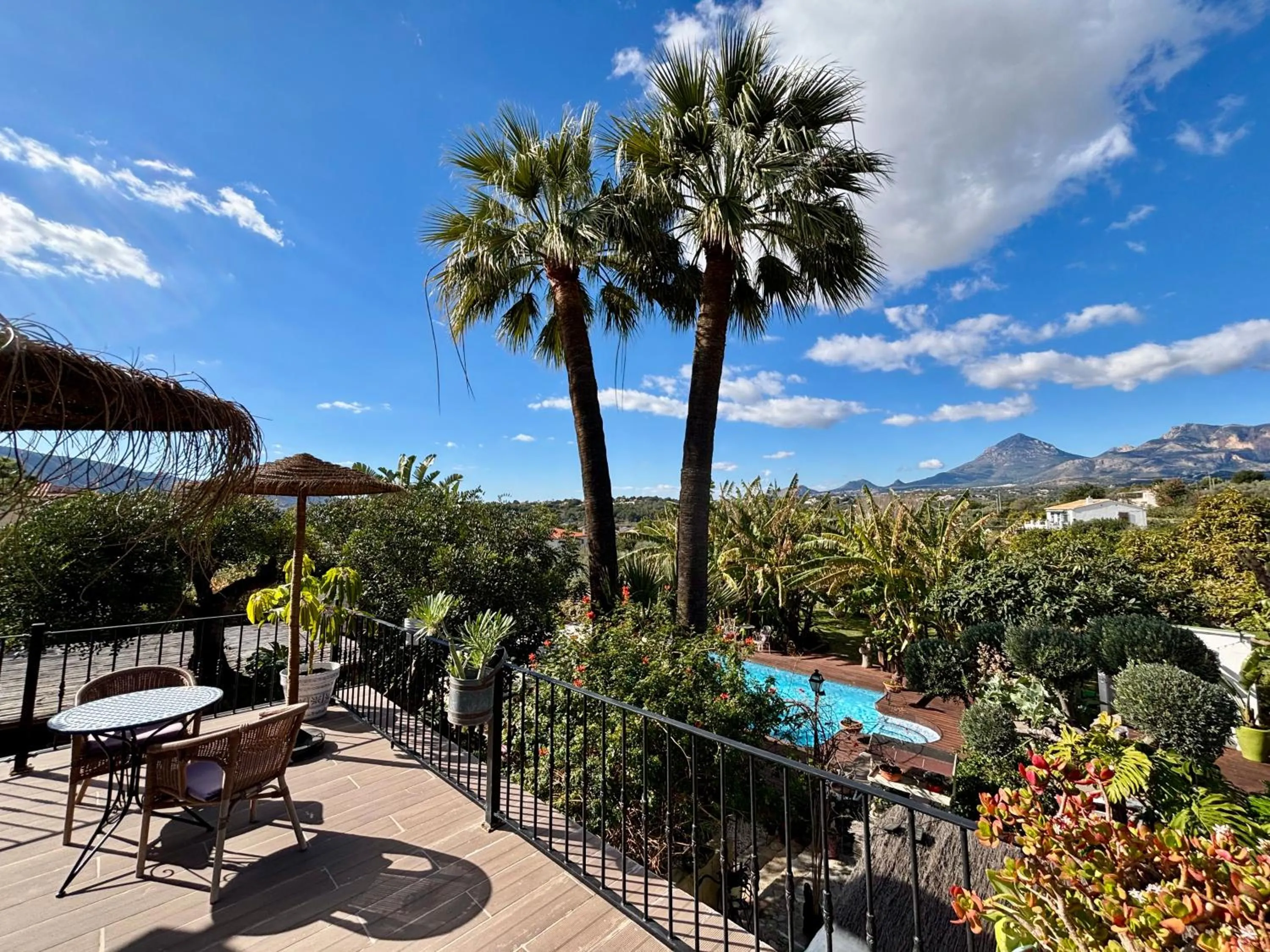 Balcony/Terrace in Hotel Altea Paradise 1917 - Adults Only