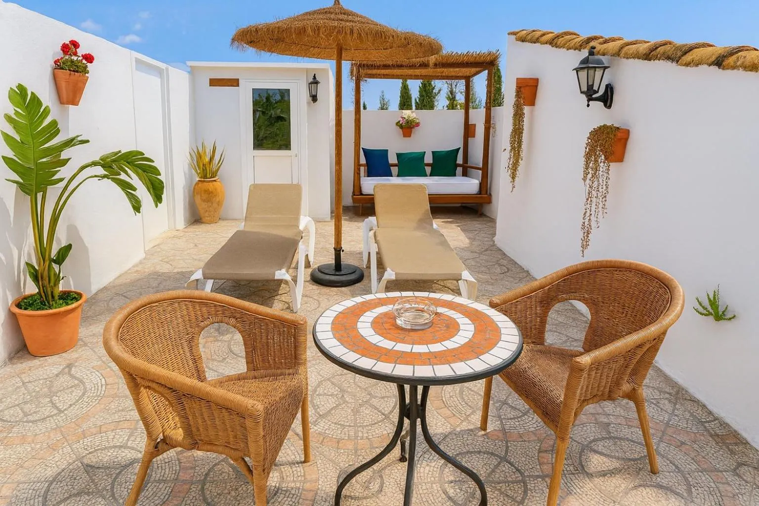 Balcony/Terrace in Hotel Altea Paradise 1917 - Adults Only