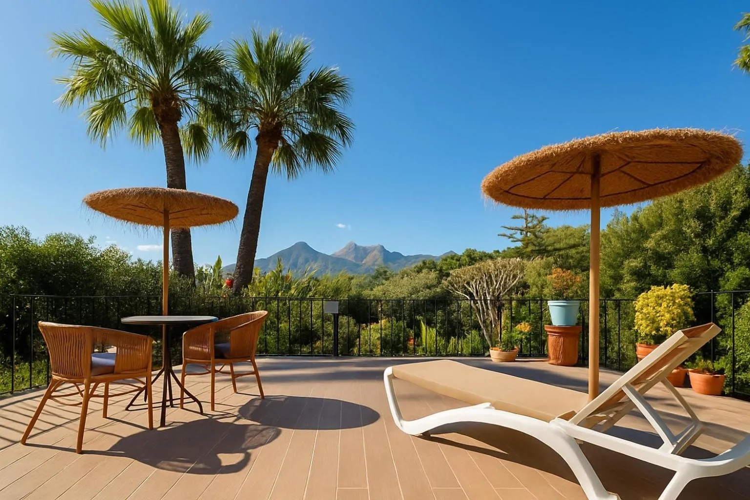 Balcony/Terrace in Hotel Altea Paradise 1917 - Adults Only