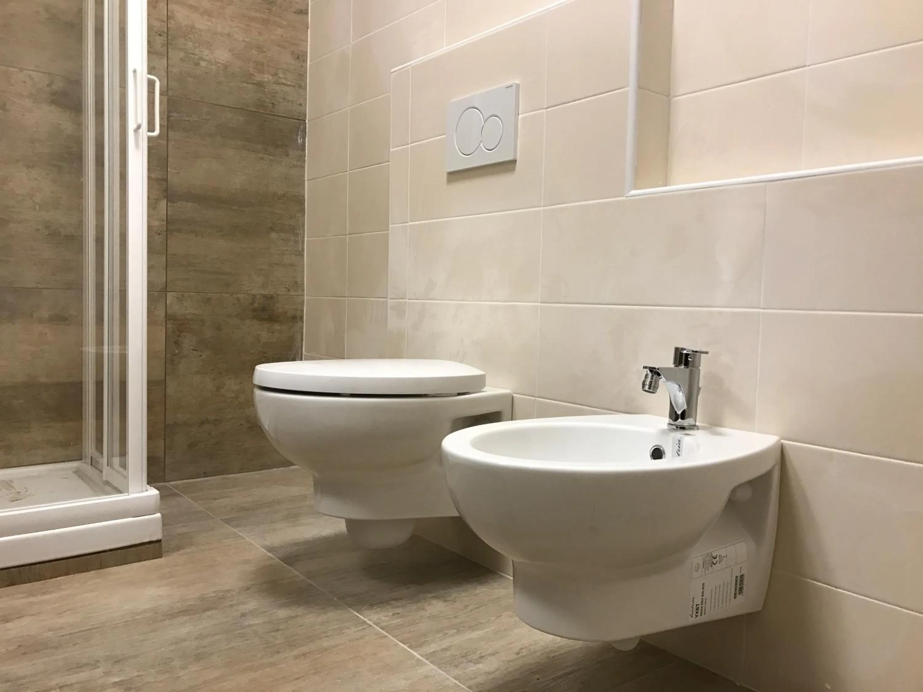 Toilet in B&B il Bacio