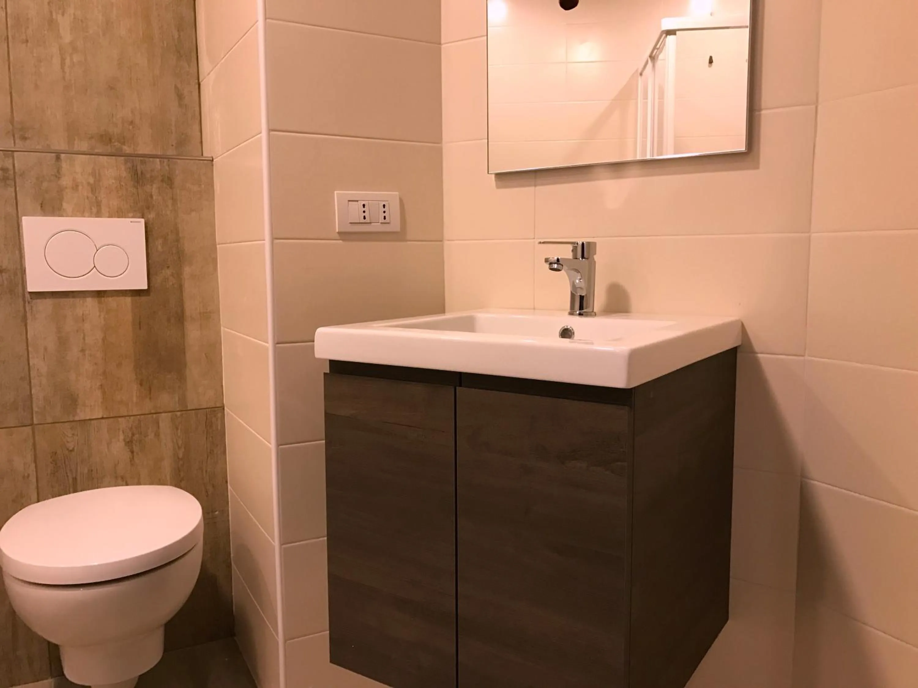 Toilet in B&B il Bacio