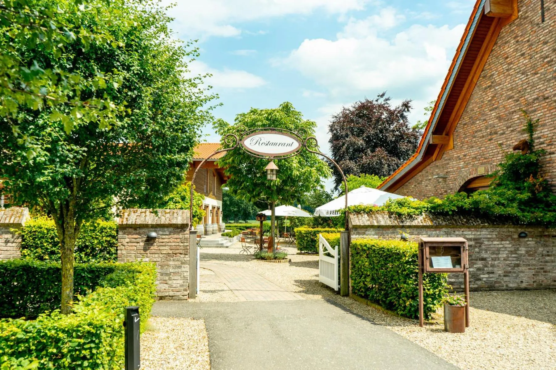 Property building in Landhotel Lebensart