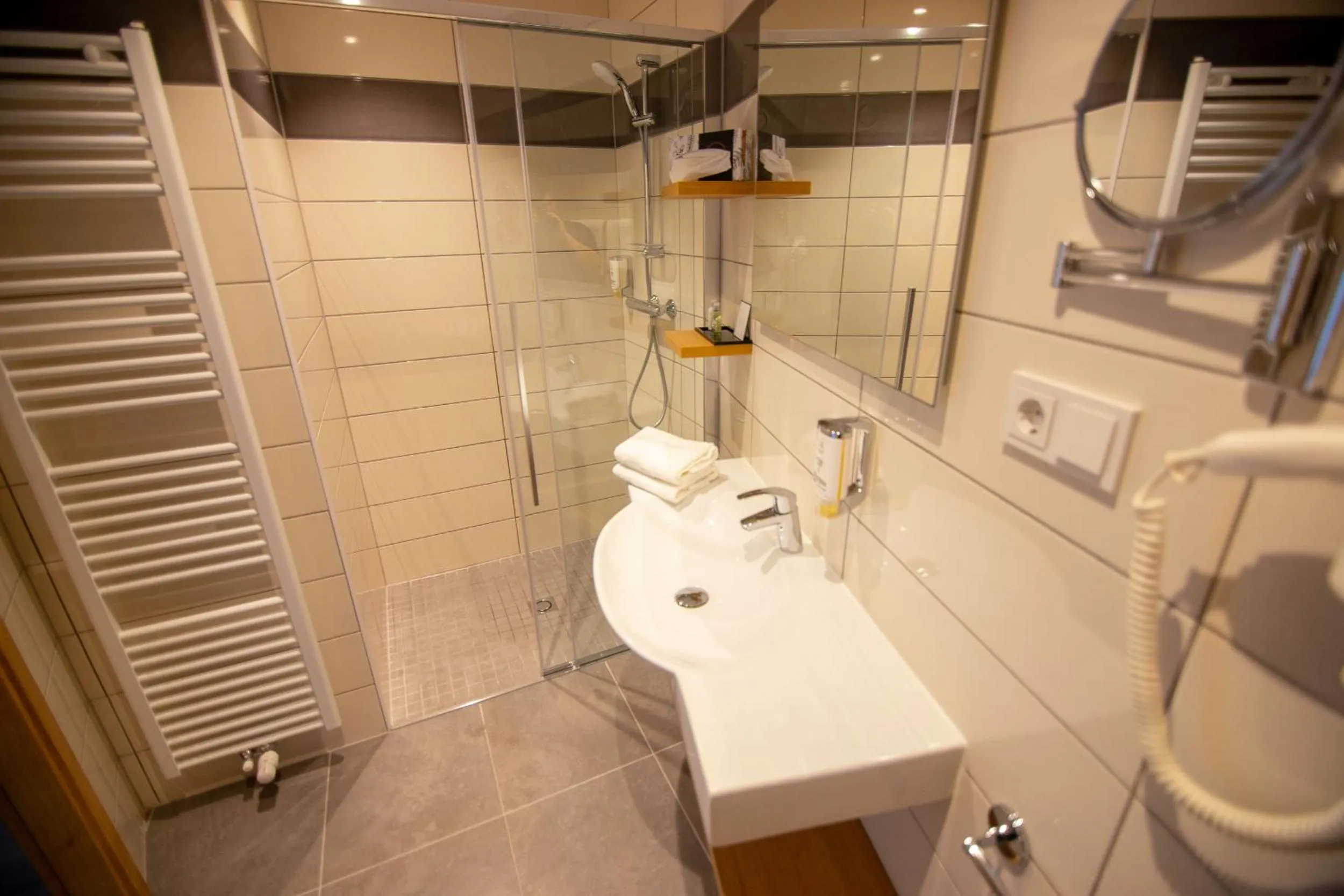 Shower in Landhotel Lebensart