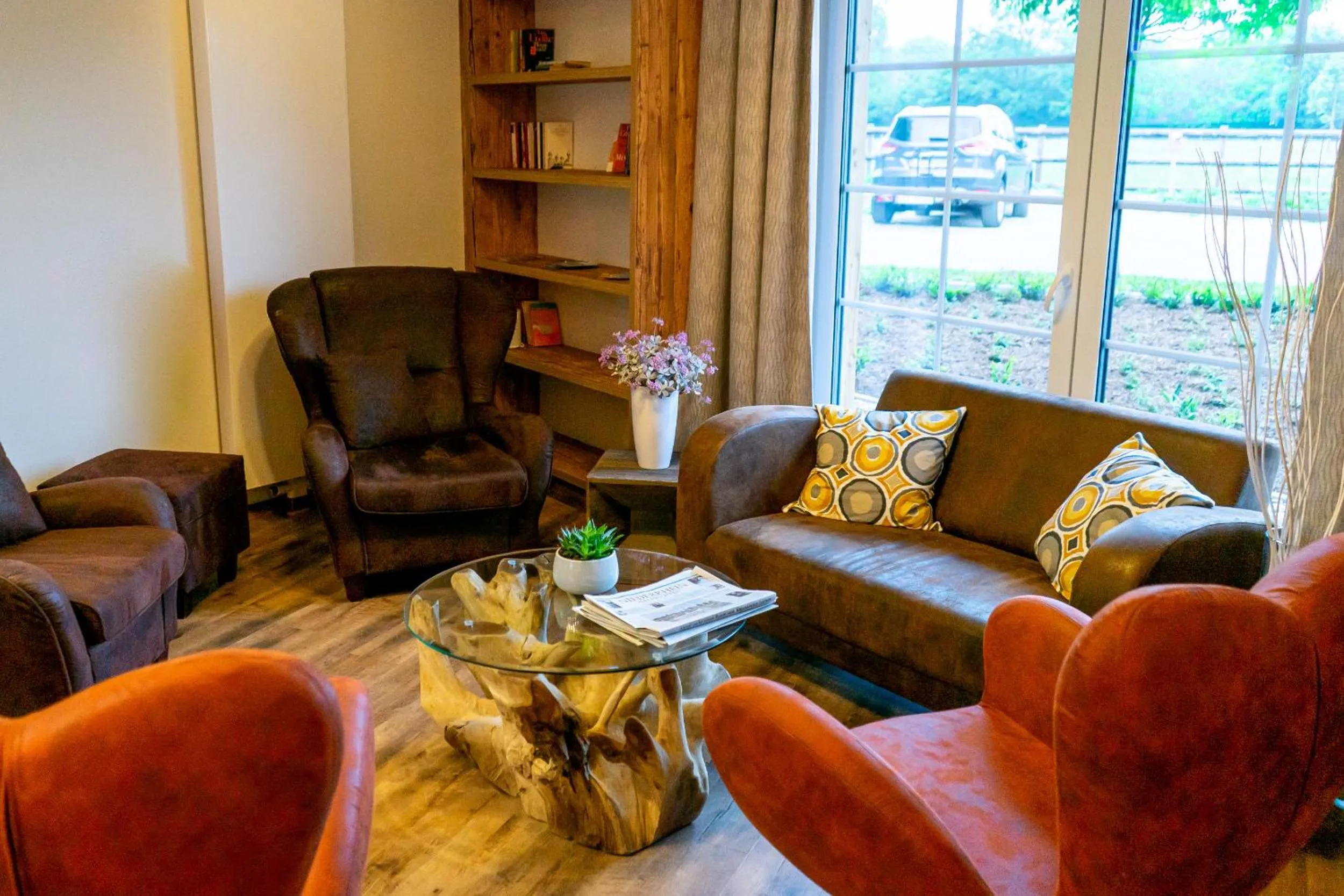 Lobby or reception in Landhotel Lebensart