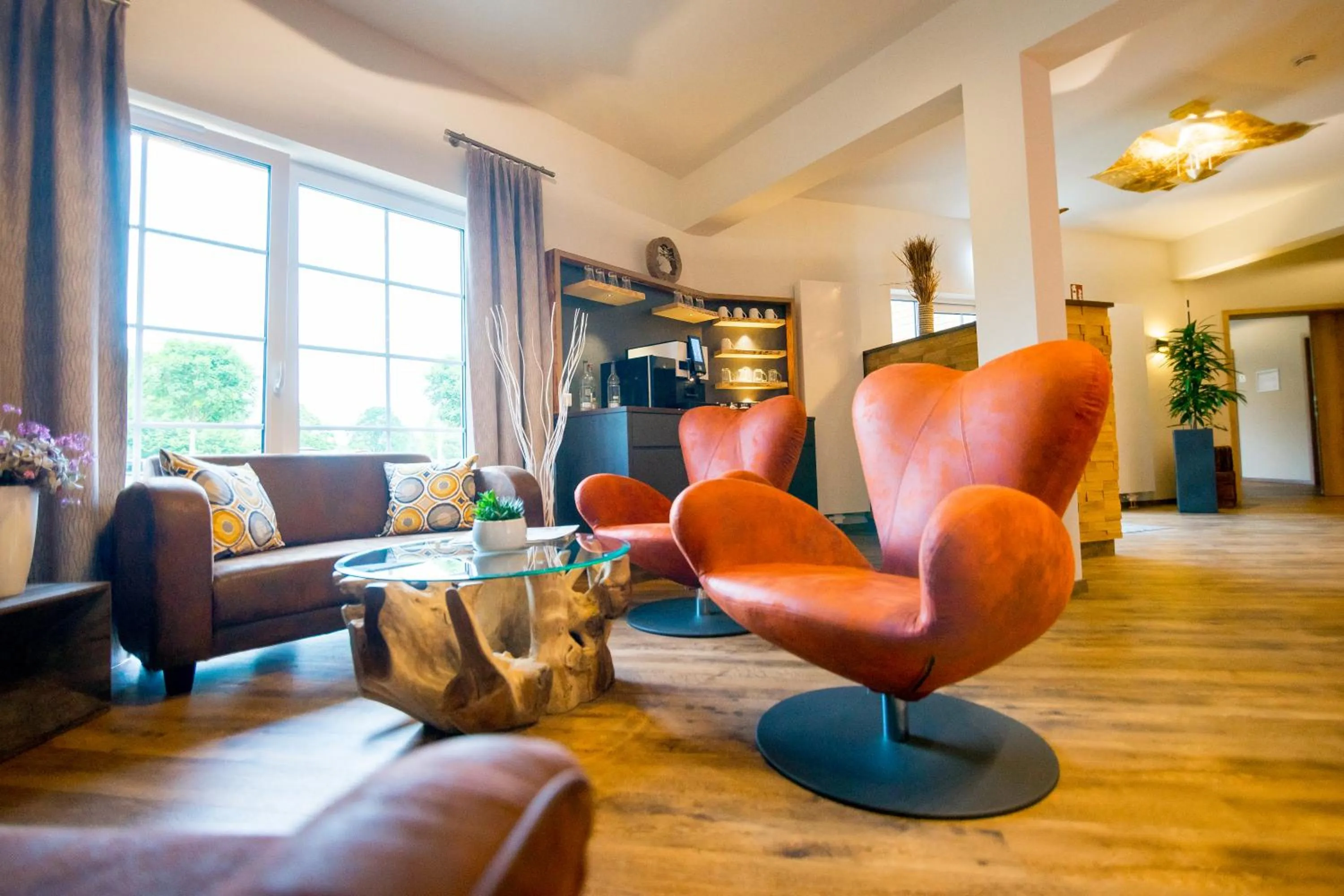 Lobby or reception in Landhotel Lebensart