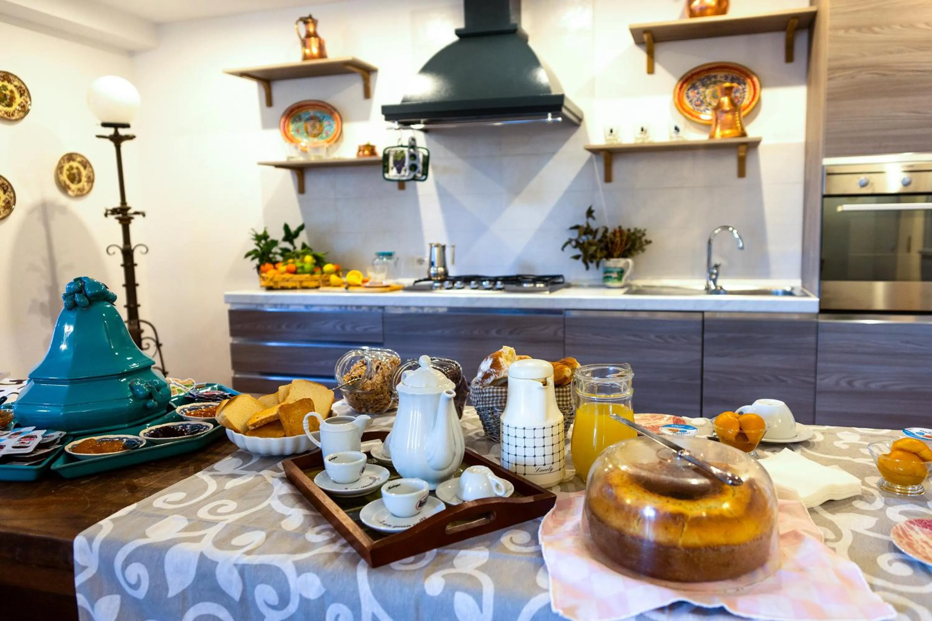 Buffet breakfast in Du Parc Boutique Home