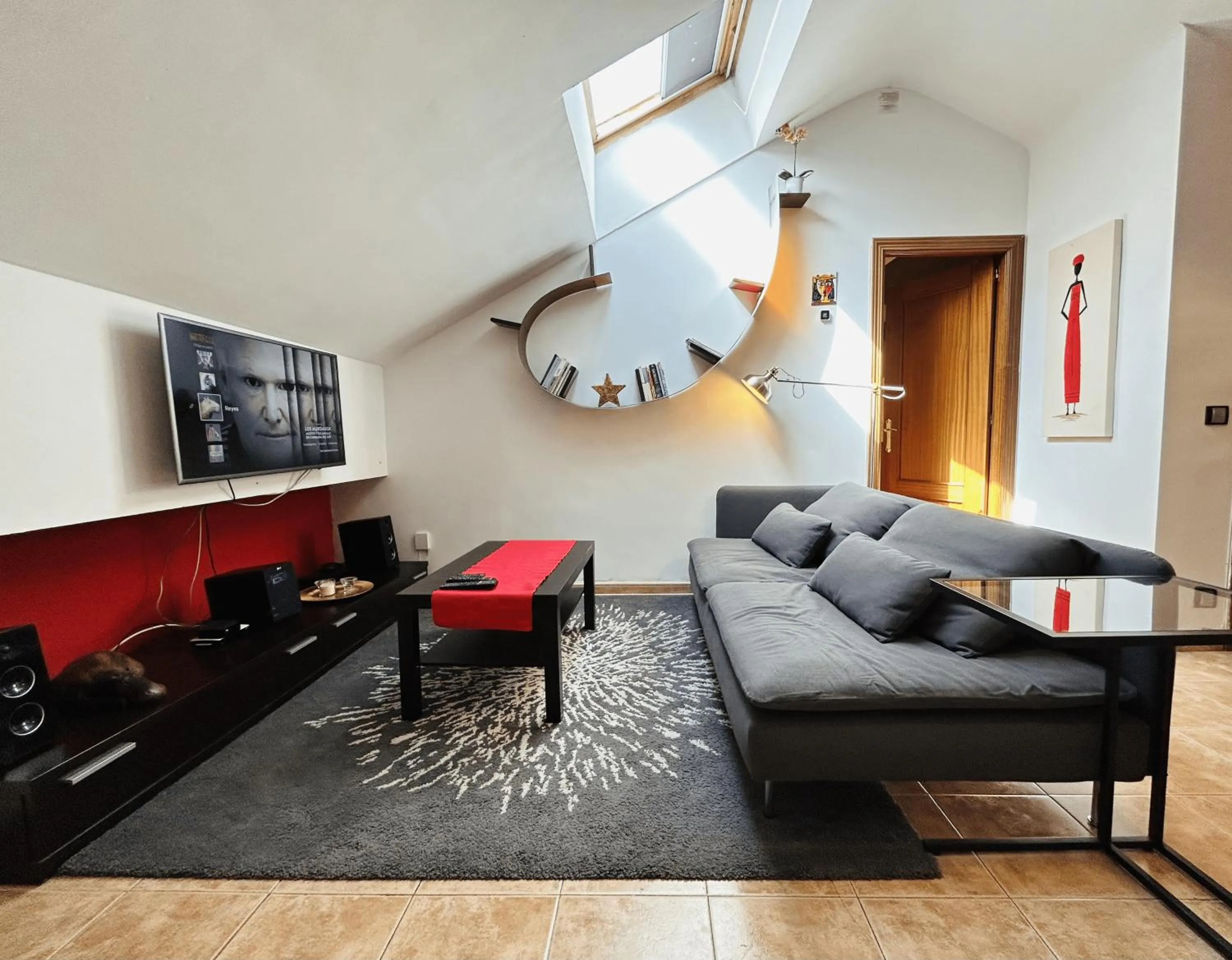 Communal lounge/ TV room in Ático Centro Málaga