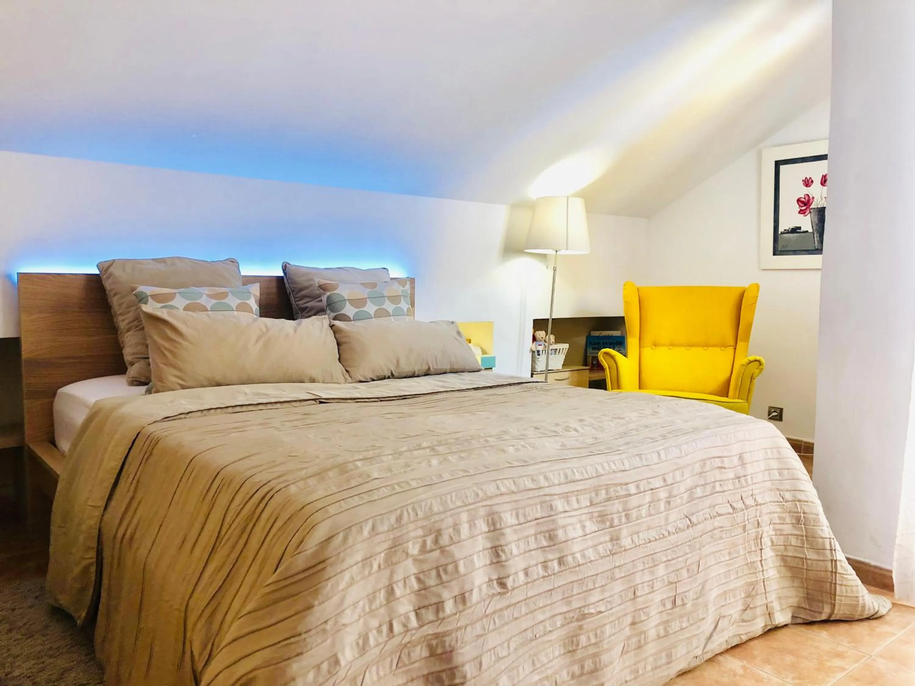 Bed in Ático Centro Málaga