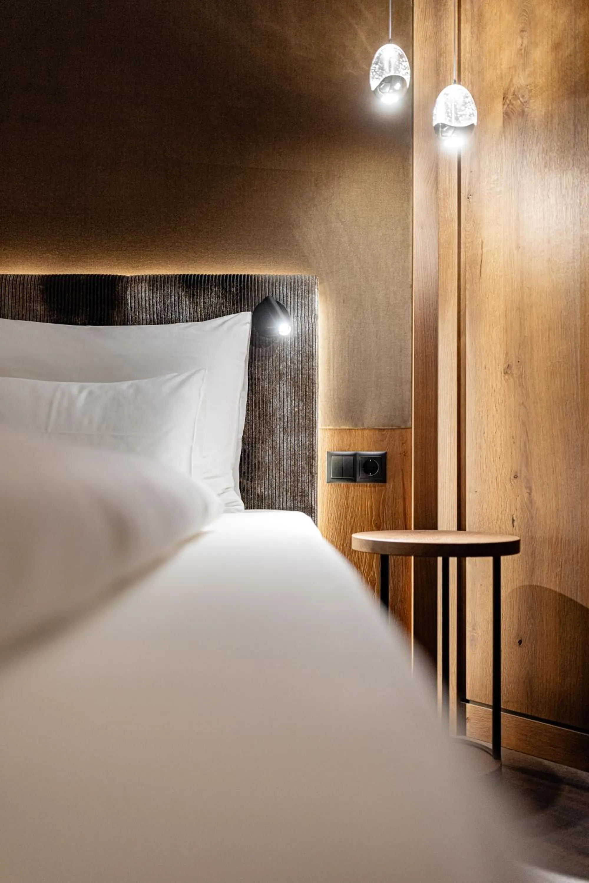 Bed in Leitgam Adults Only Hotel