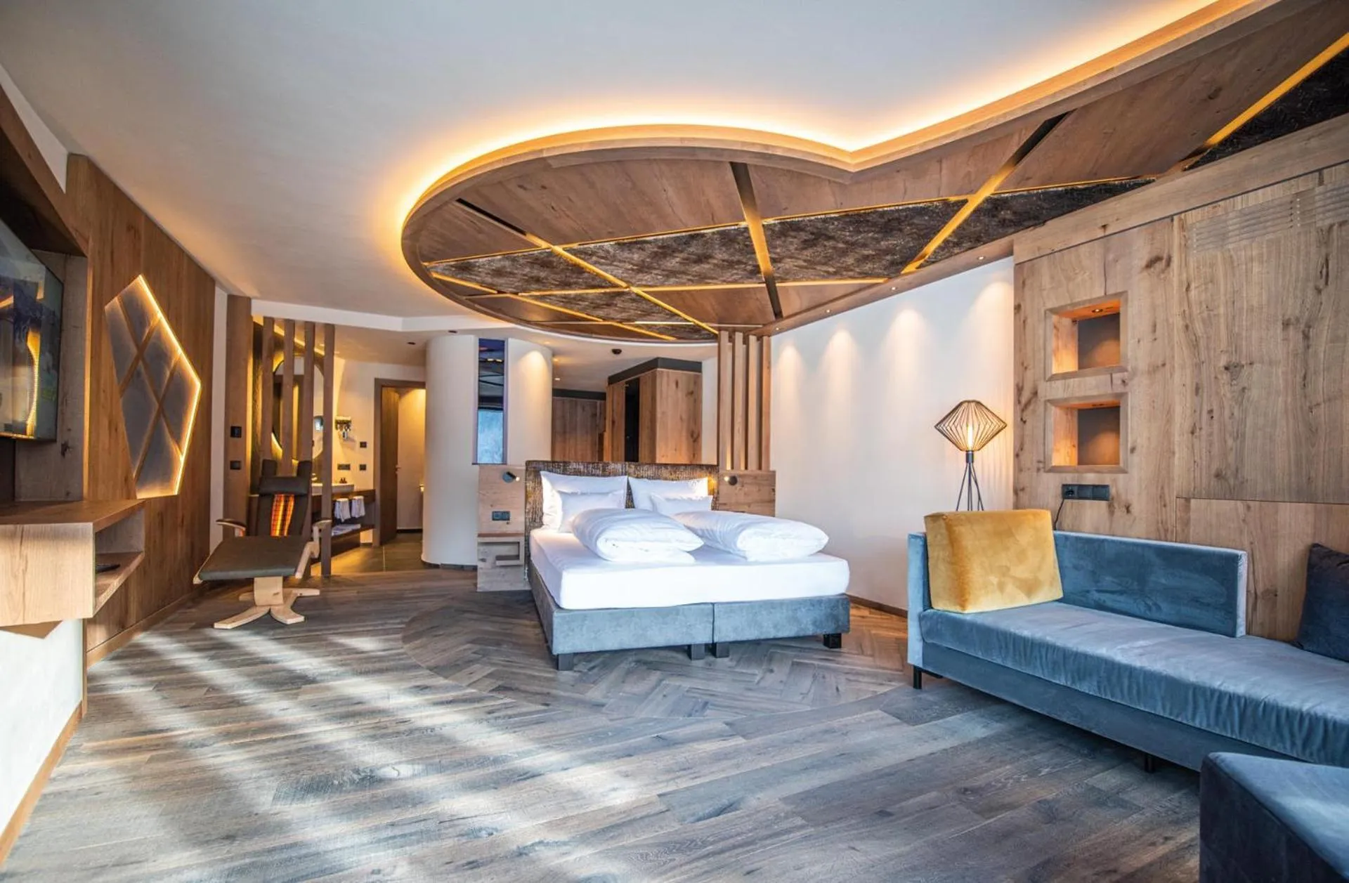 Photo of the whole room, Bed in Leitgam Adults Only Hotel