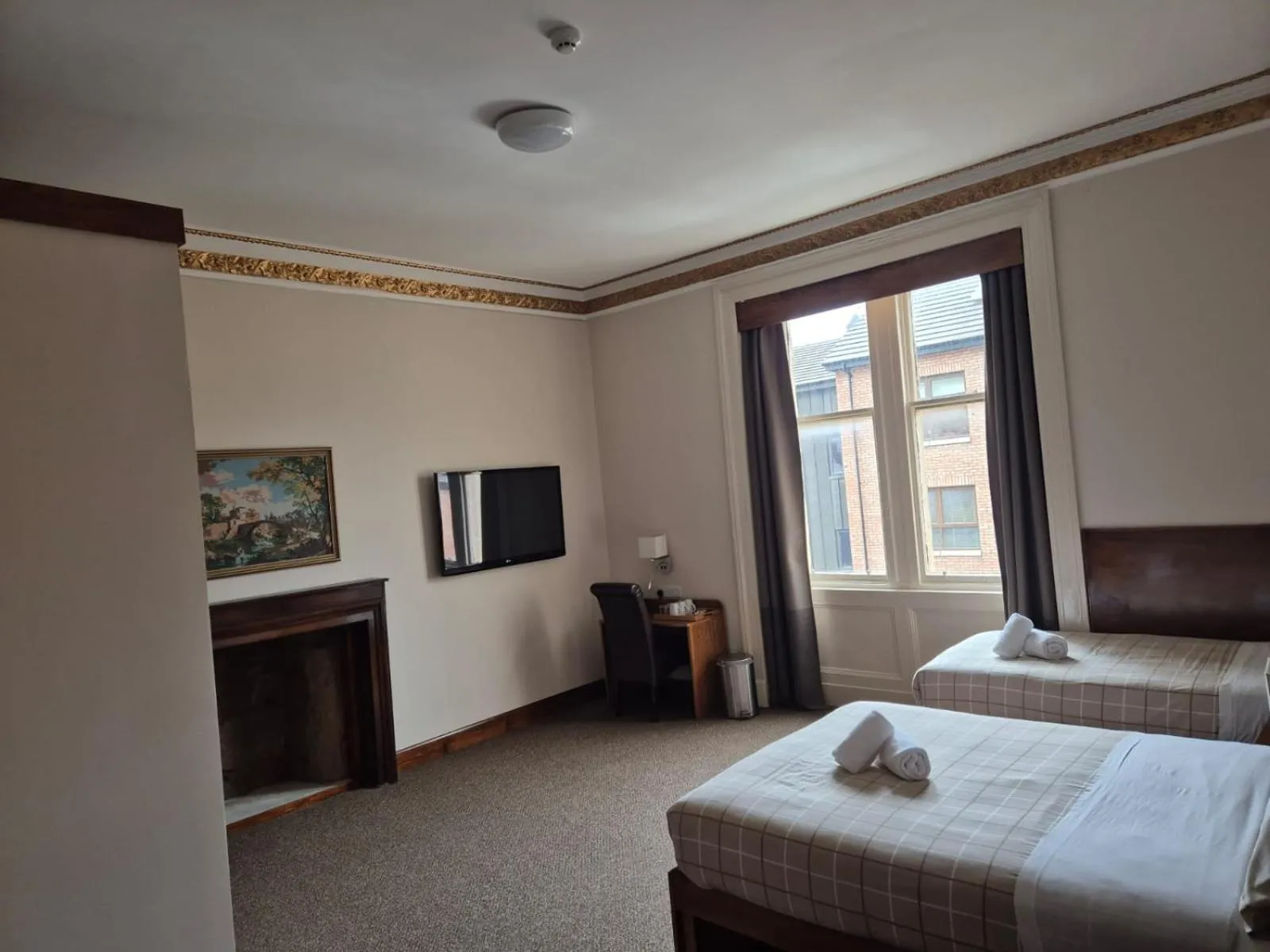 Bed in Douglas Hotel