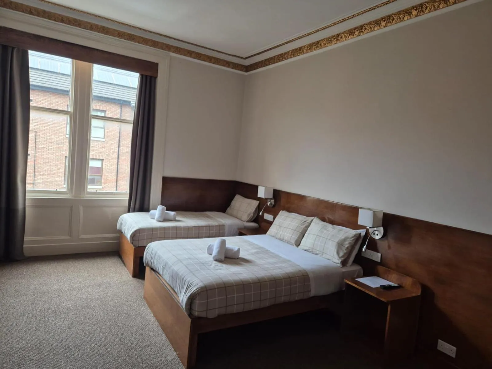 Bed in Douglas Hotel