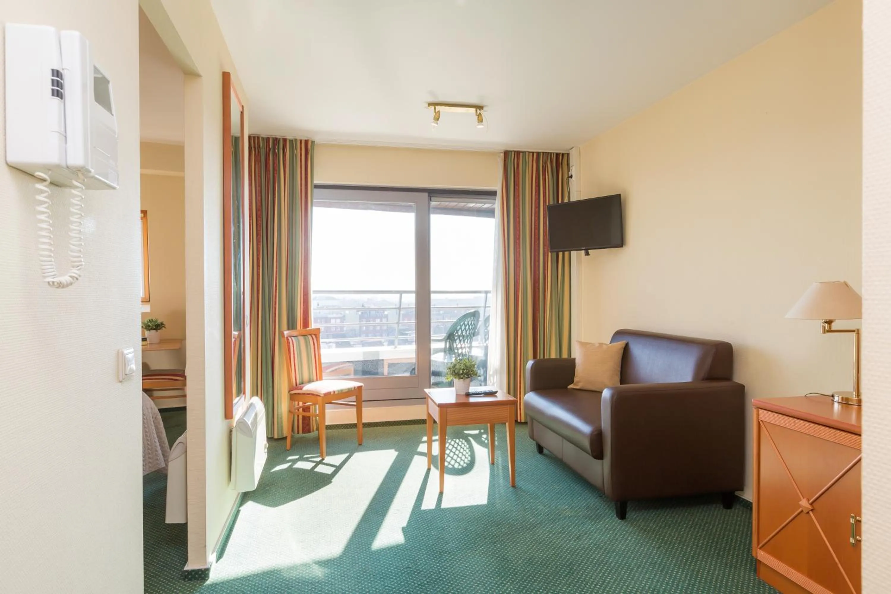 City view in Seaside Blankenberge