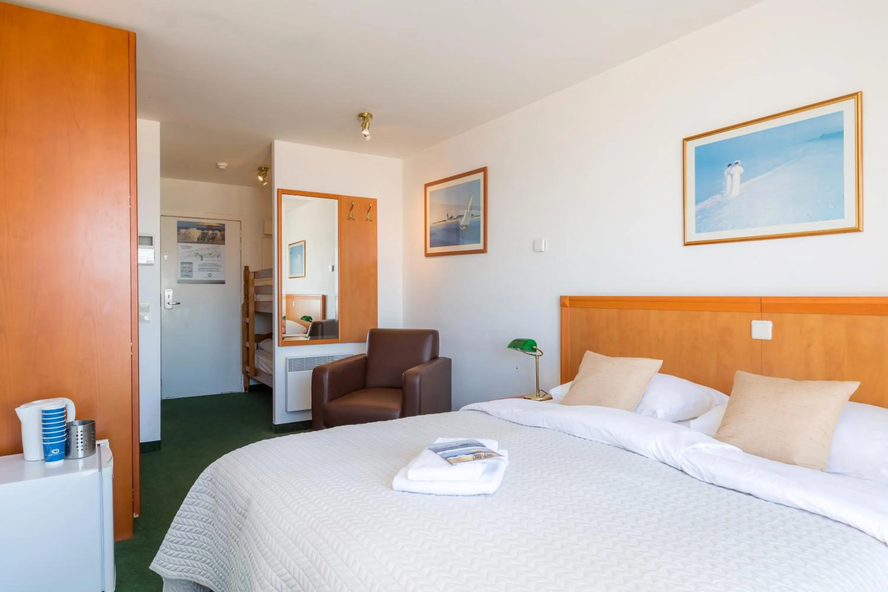 Decorative detail, Bed in Seaside Blankenberge