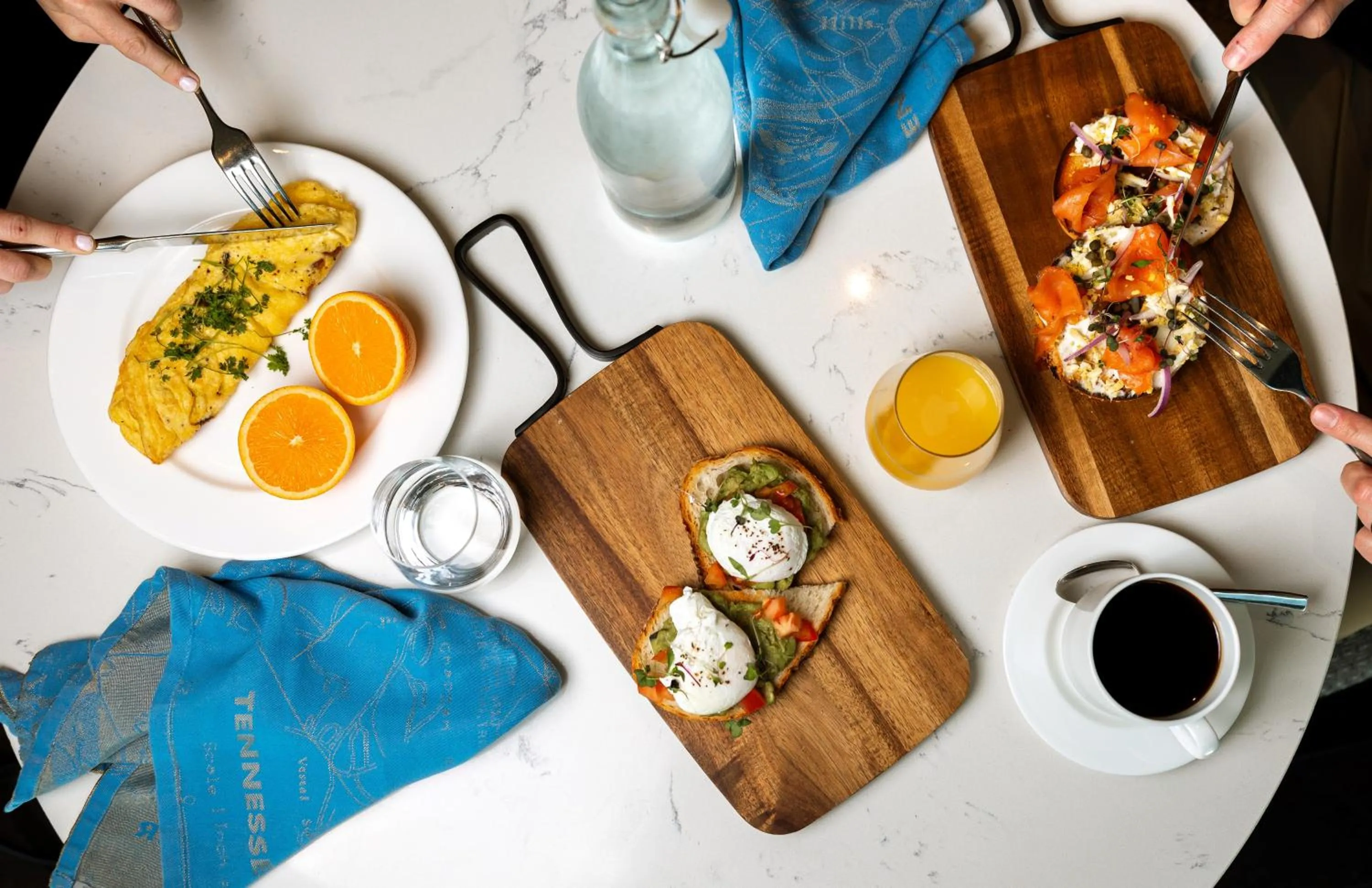 Food and drinks in The TENNESSEAN Hotel