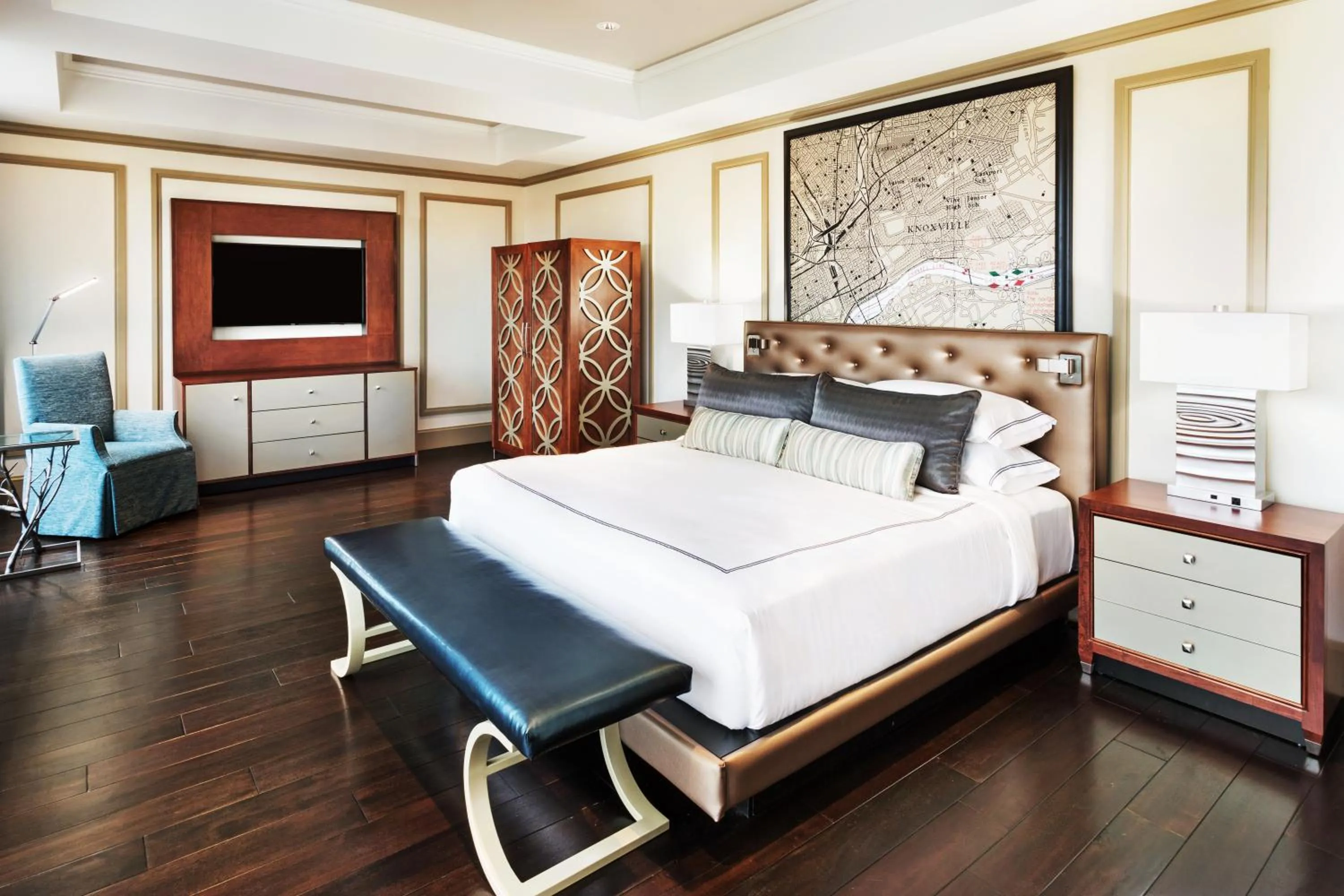 Bedroom, Bed in The TENNESSEAN Hotel